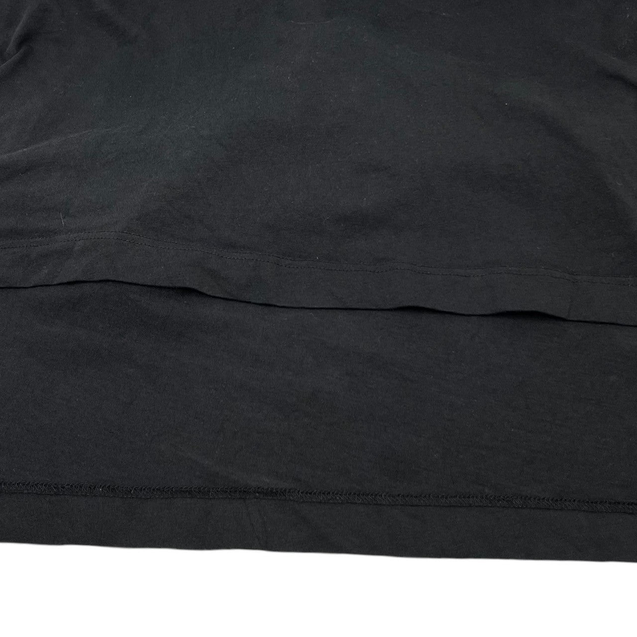 COMME des GARCONS SHIRT(コムデギャルソンシャツ) Front and back asymmetric T-shirt 前後 アシンメトリー Tシャツ S24105 S ブラック