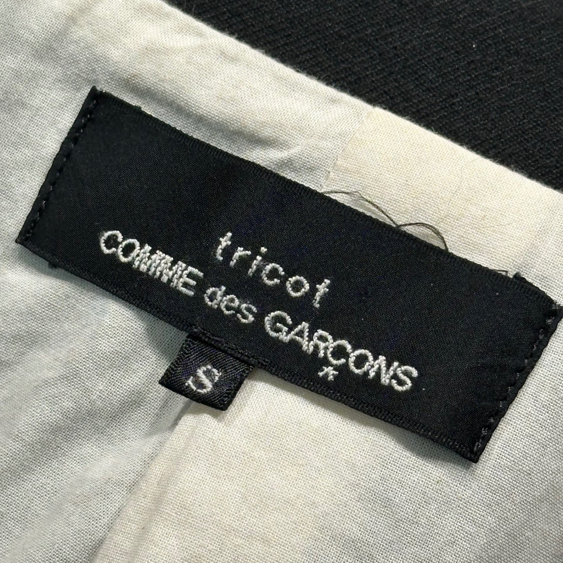 tricot COMME des GARCONS(トリココムデギャルソン) 21AW Belted Peaked Lapel Jacket ベルテッド ピークド ラペル ジャケット TH-J011 S ブラック AD2021