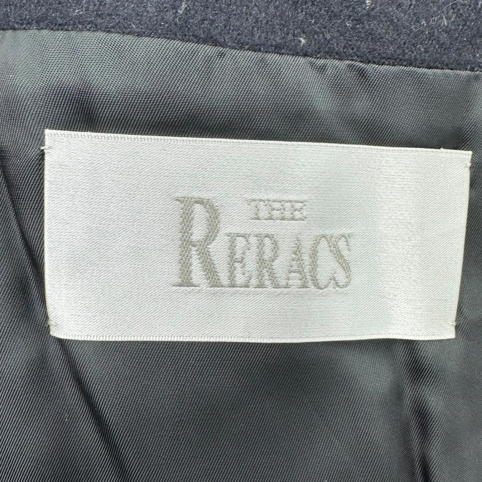 THE RERACS(ザリラクス) メルトン チェスター コート S ネイビー