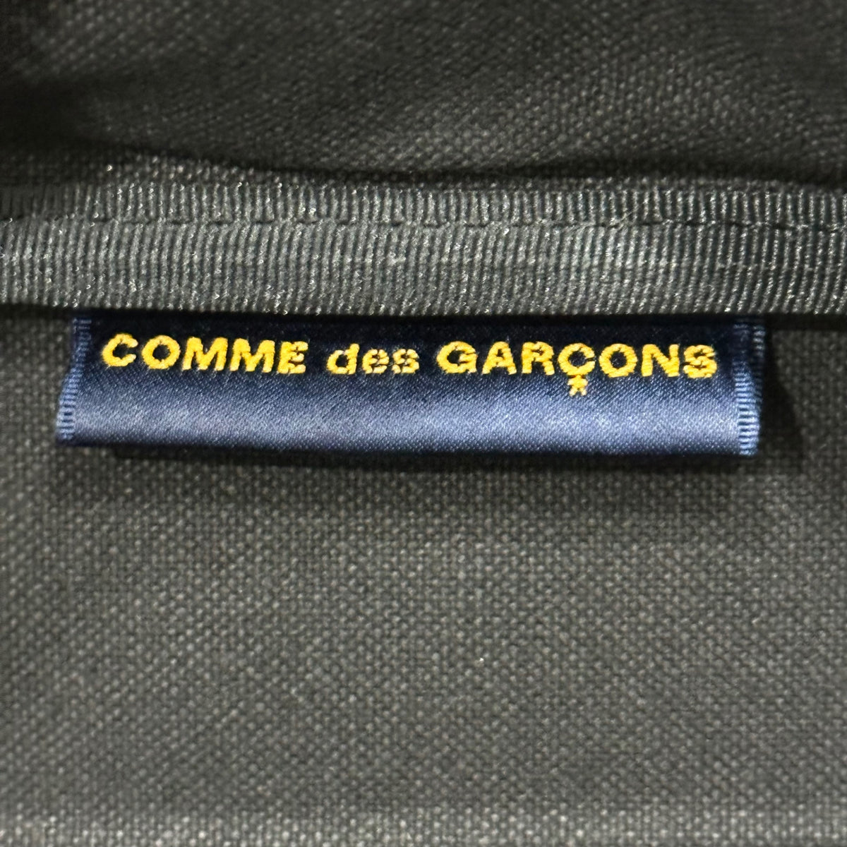COMME des GARCONS(コムデギャルソン) Vintage logo leather mini boston bag ヴィンテージ ロゴ レザー ミニ ボストン バッグ GC-K204 ブラック