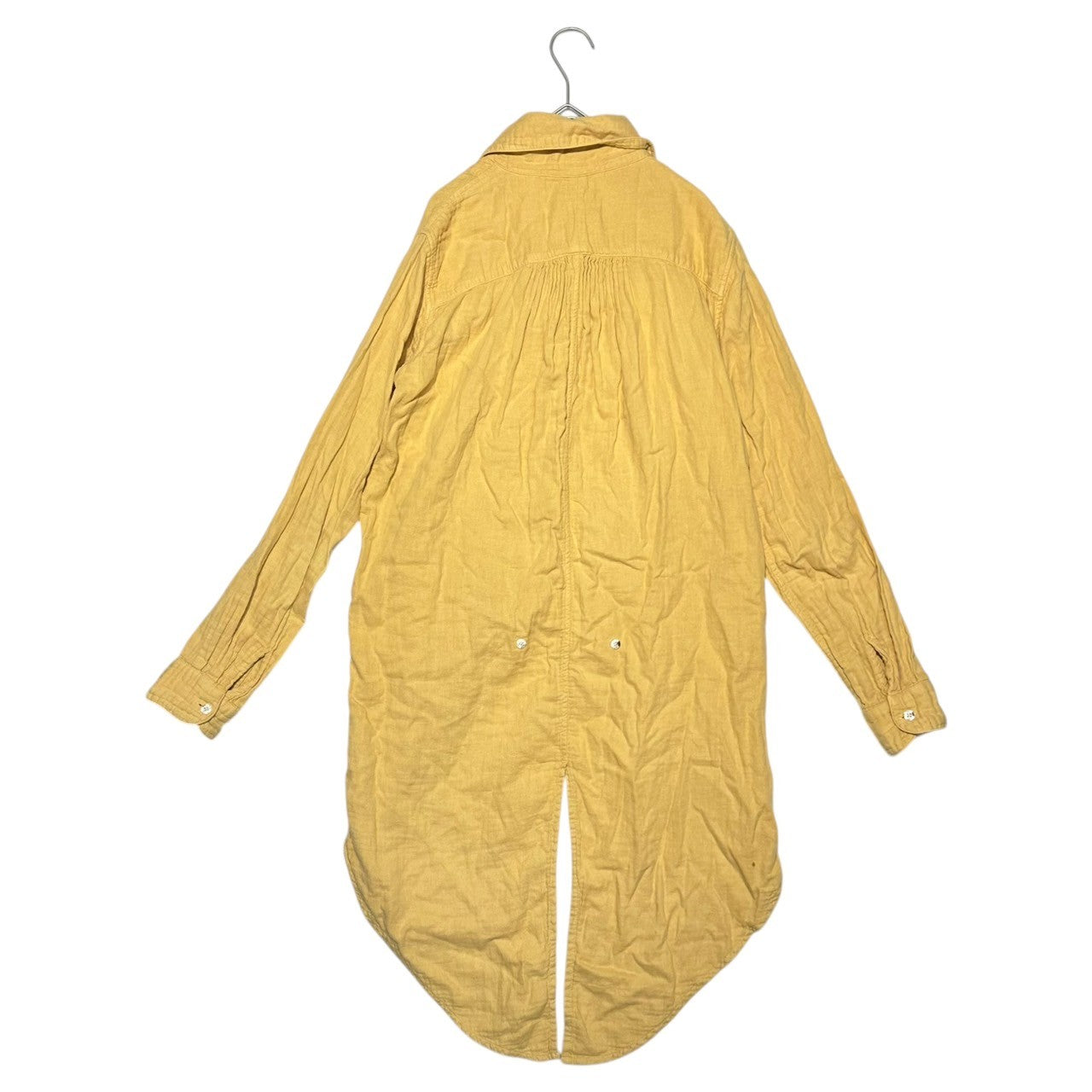 kapital(キャピタル) cotton swallowtail shirt blouse コットン 燕尾 シャツ ブラウス K1408LS10 1(S) イエロー