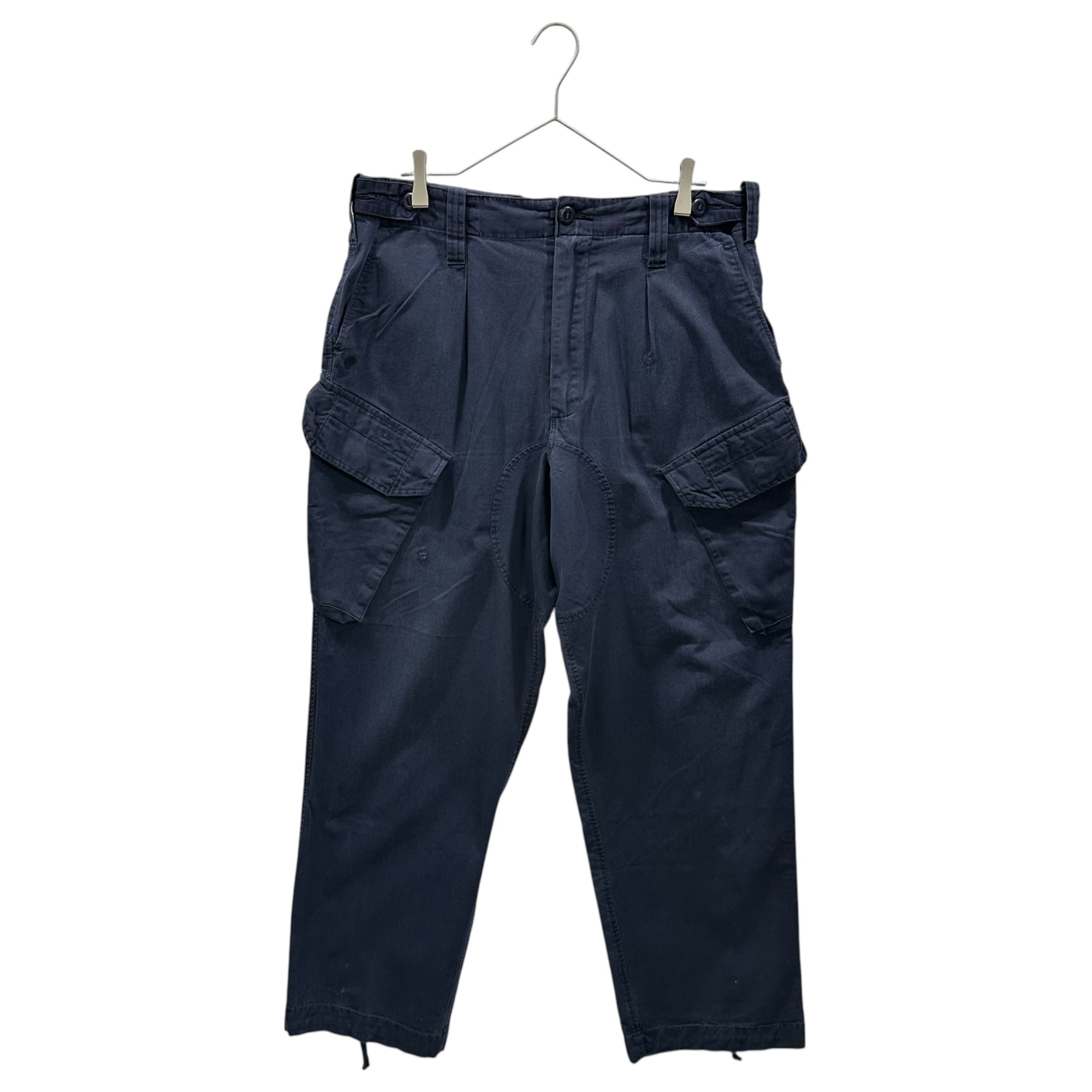 BRITISH MILITARY(イギリス軍) 2000's TROUSERS COMBAT NAVY BLUE FR コンバット カーゴ パンツ 8415-99-280-2685 8085/9500(XL程度) ネイビー