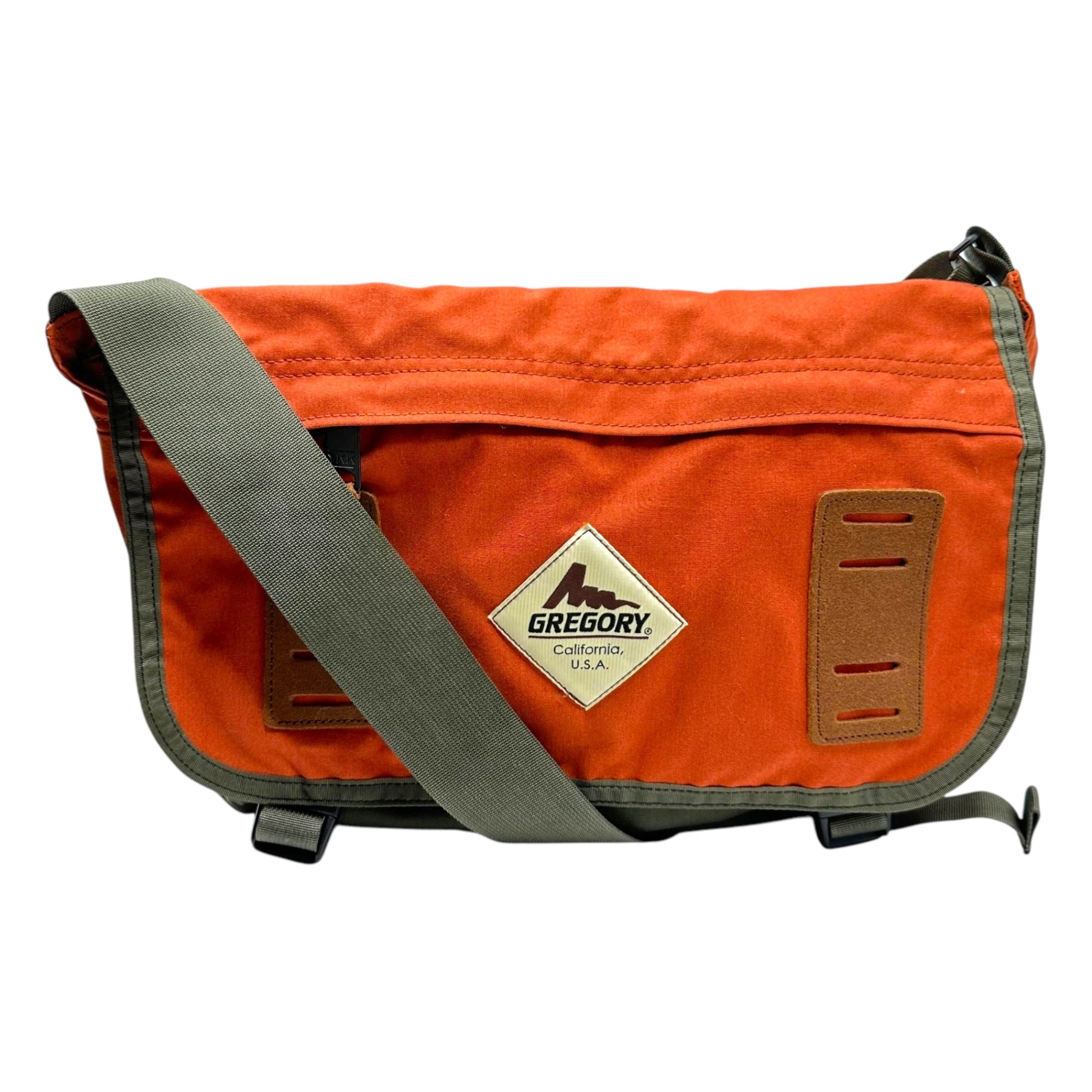 GREGORY(グレゴリー) Sundowner Shoulder サンバード サンダウナー ショルダー バッグ 11310520 オレンジ×オリーブ