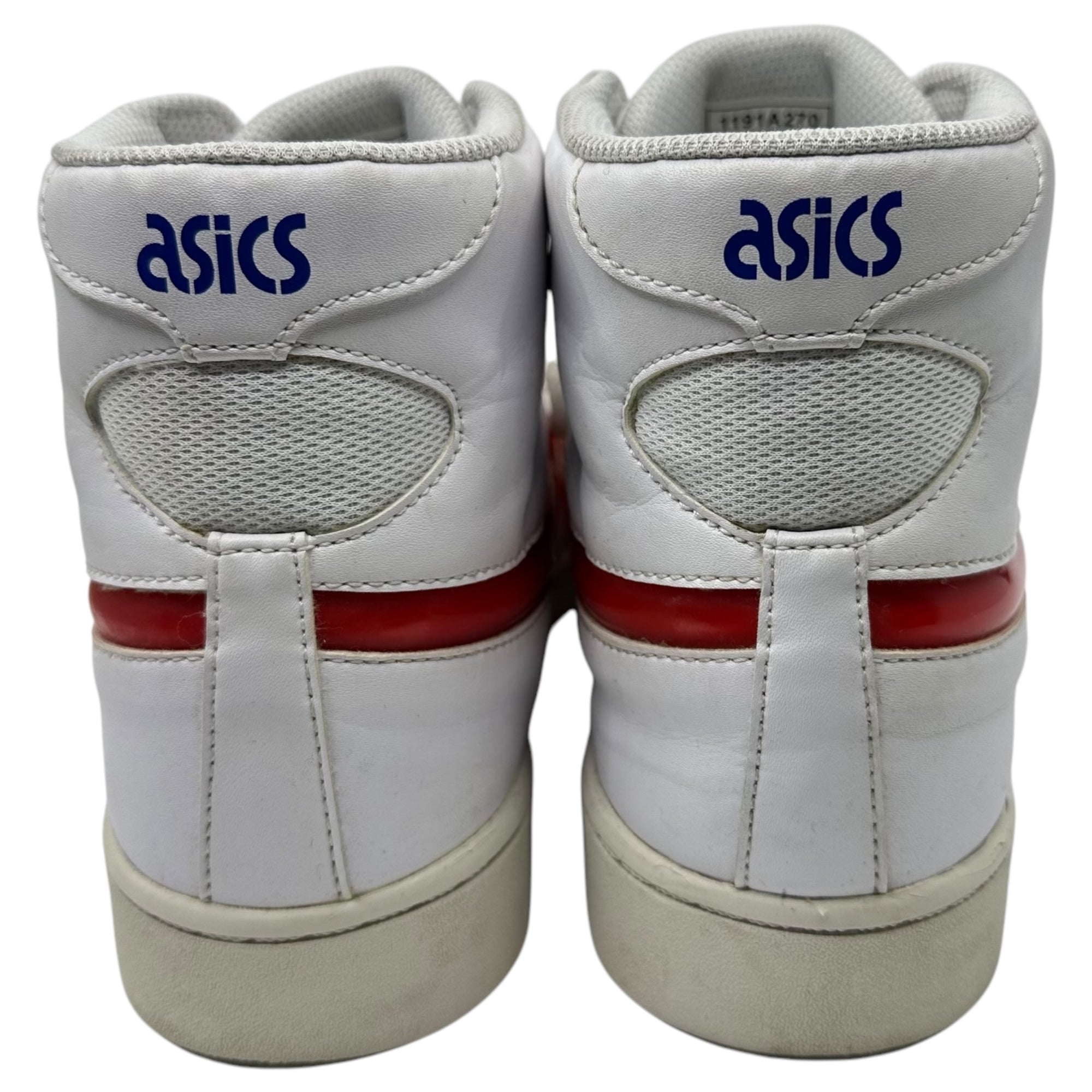 asics(アシックス) JAPAN L ジャパン エル 1191A270 26.5cm ホワイト×レッド ハイカット スニーカー シューズ