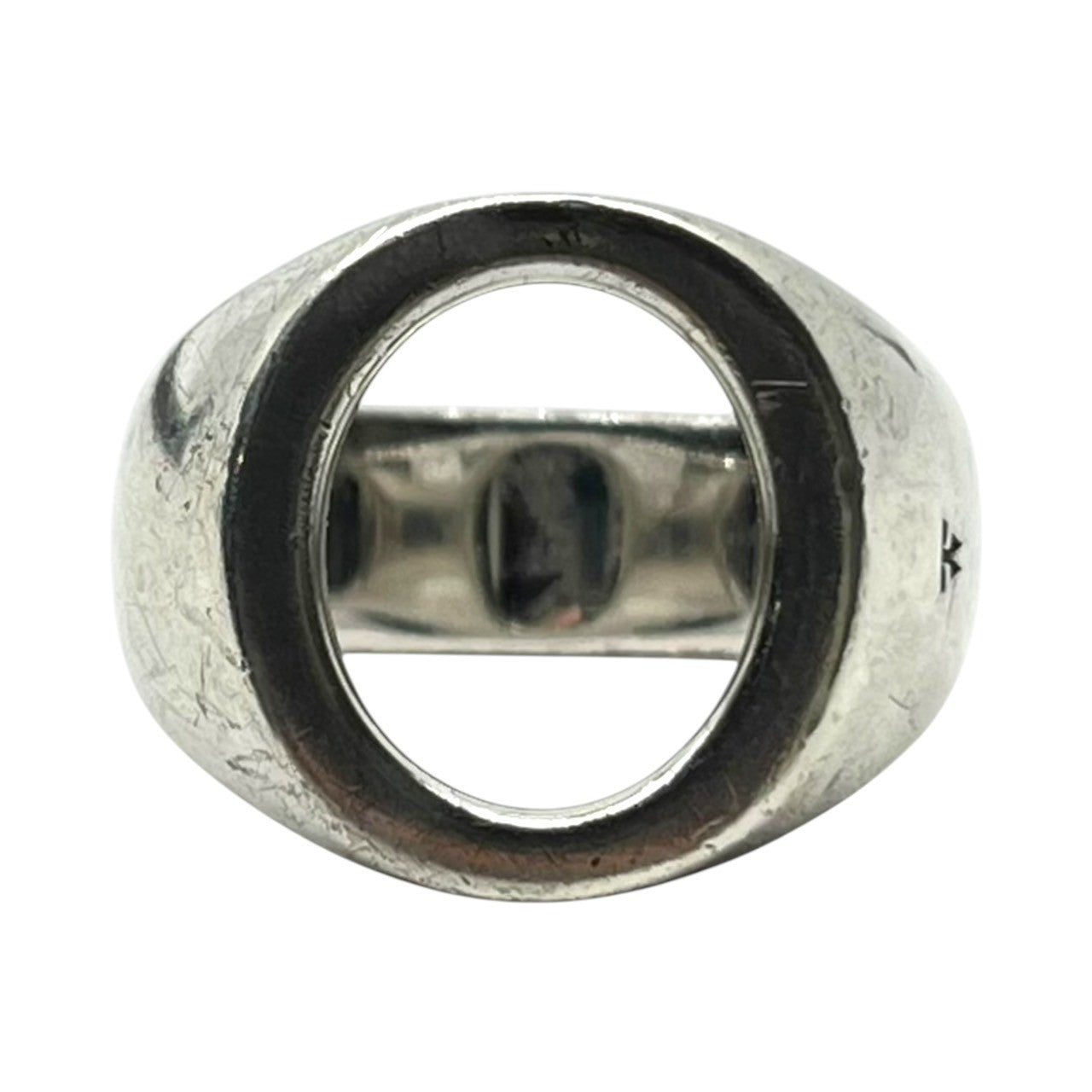 TOM WOOD(トムウッド) OVAL OPEN RING オーバル オープン リング 12号 シルバー silver 925 シグネット 指輪