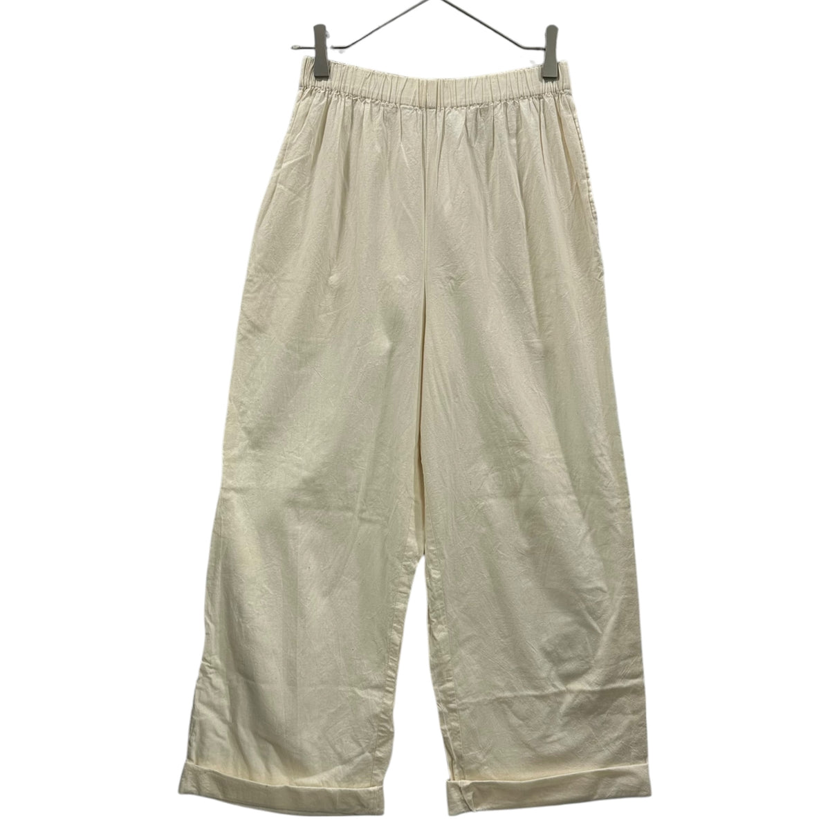 robe de chambre COMME des GARCONS(ローブドシャンブルコムデギャルソン) 1997SS Cotton Easy Wide Pants コットン イージー ワイド パンツ RP-100020 FREE アイボリー AD1996 90s アーカイブ 男性着用可能