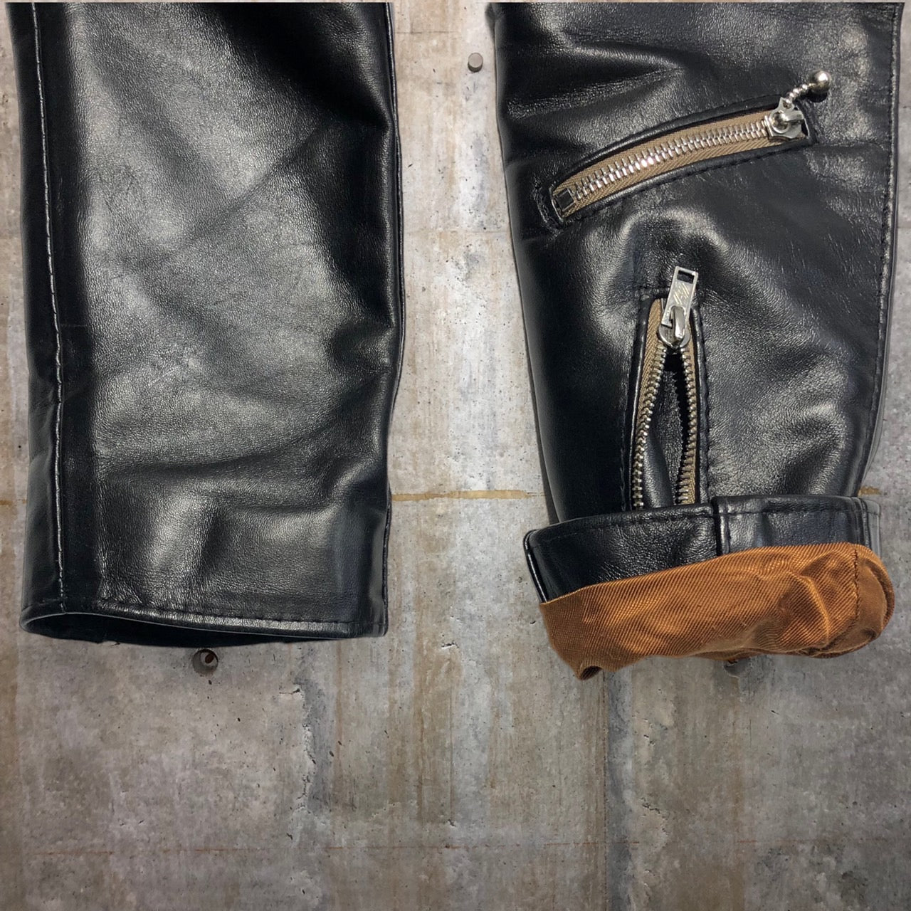 LEWIS Leathers(ルイスレザー) DOMINATOR TIGHT FIT ドミネーター ライトフィット レザージャケット ライダースジャケット IT51 34(Sサイズ程度) ブラック