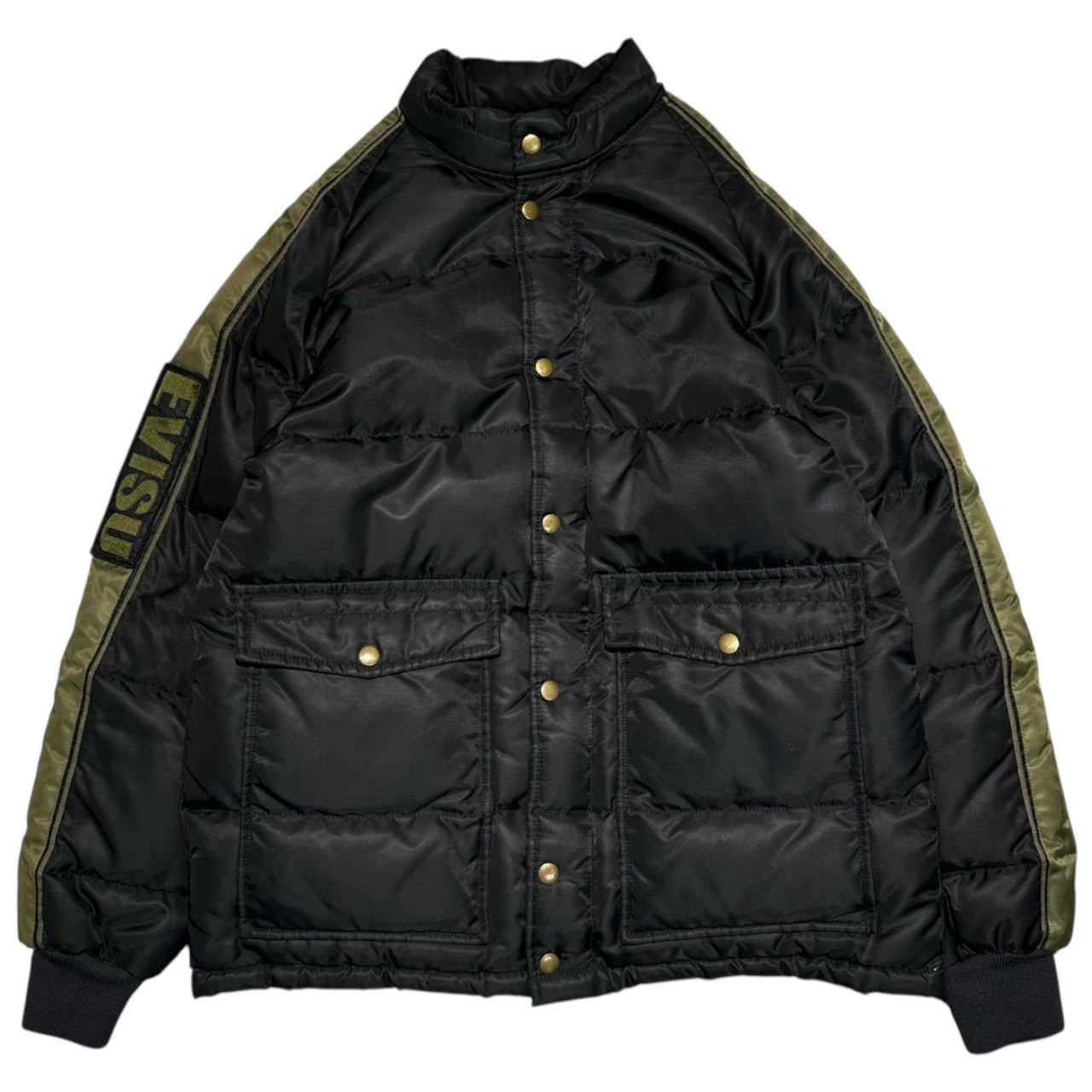 EVISU(エヴィス) Sleeve Line Racing Down Jacket 袖ライン レーシング 