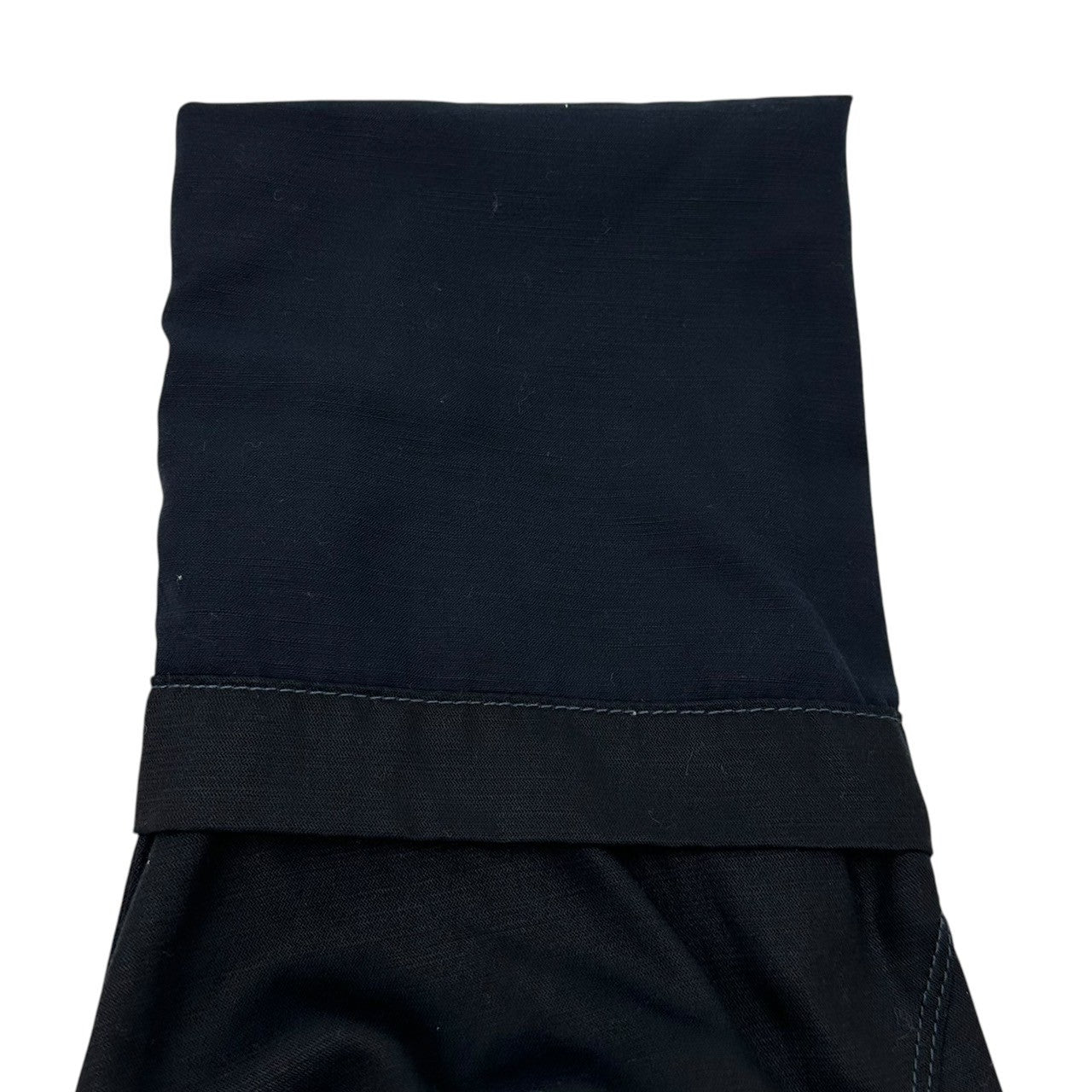 MARITHE FRANCOIS GIRBAUD(マリテフランソワジルボー) 00's Modified Cropped Pants 変形 クロップド パンツ F6-2611 SS ブラック×ネイビー