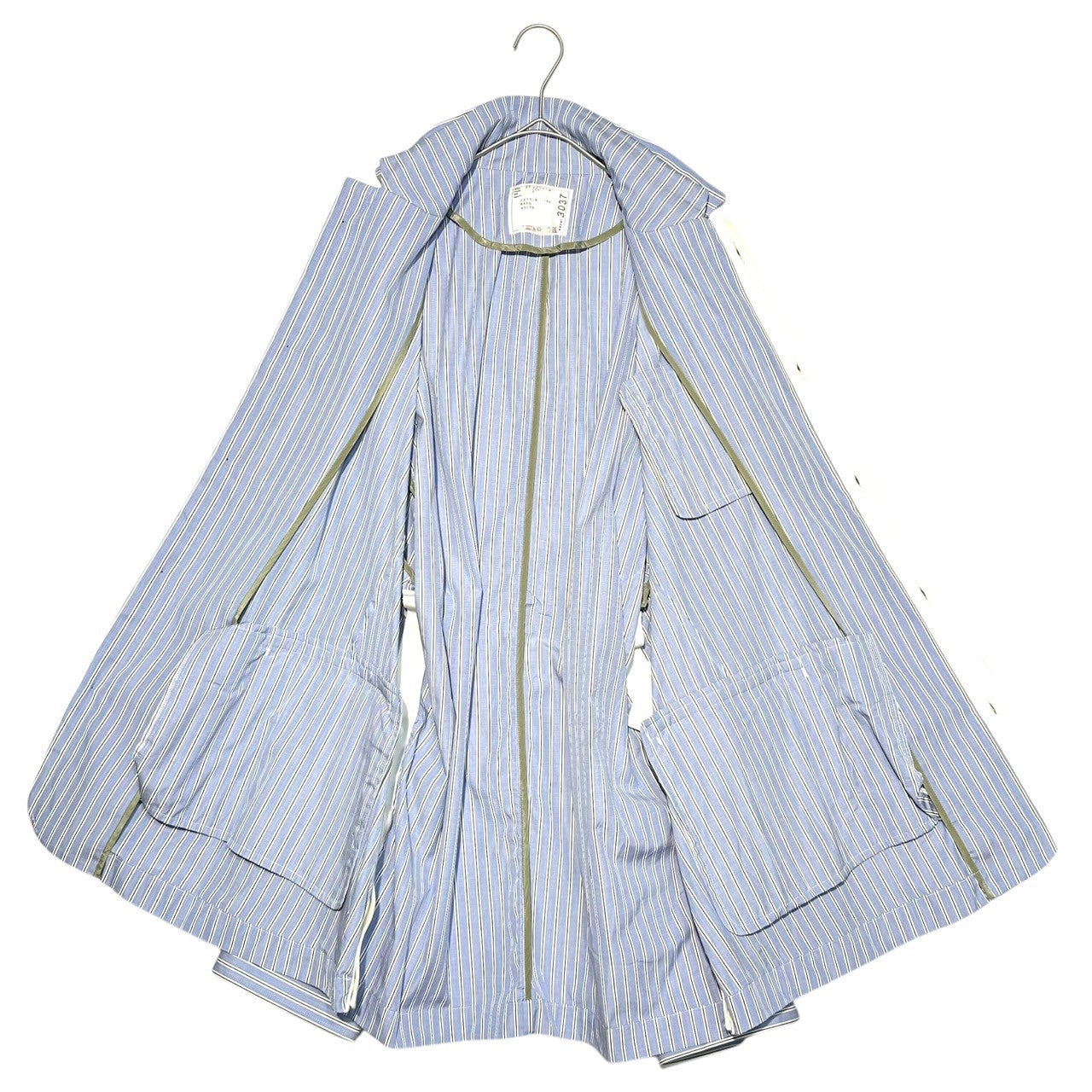 sacai(サカイ) 23SS Thomas Mason Cotton Poplin Jacket トーマスメイソン コットン ポプリン ジャケット 23-03037M 3 ブルー