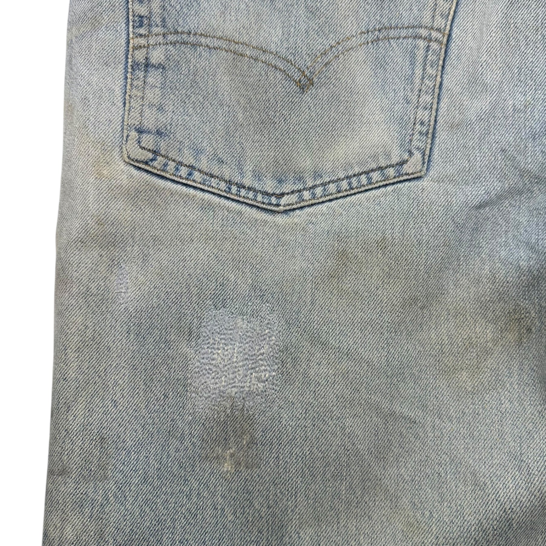 Levi's(リーバイス) 70's~80's 501 66後期 vintage denim pants ヴィンテージ デニム パンツ W31(実寸82cm) インディゴ 70年代~80年代 裏ボタン6刻印