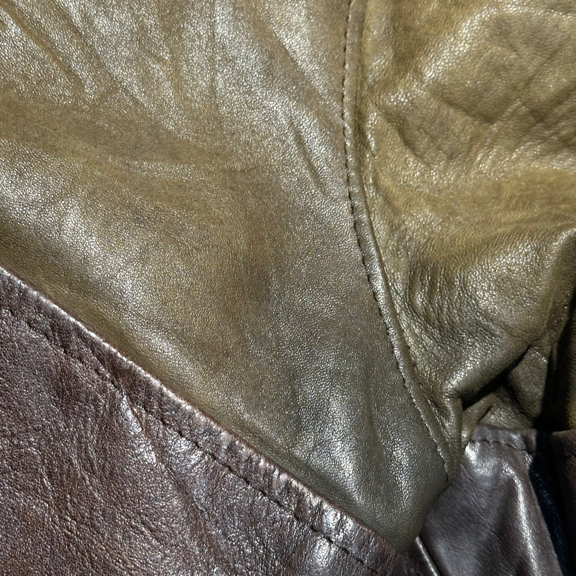 FRENCH VINTAGE(フランスヴィンテージ) Willems G-1 Leather Jacket フライト レザー ジャケット ML程度 ブラウン ムートン