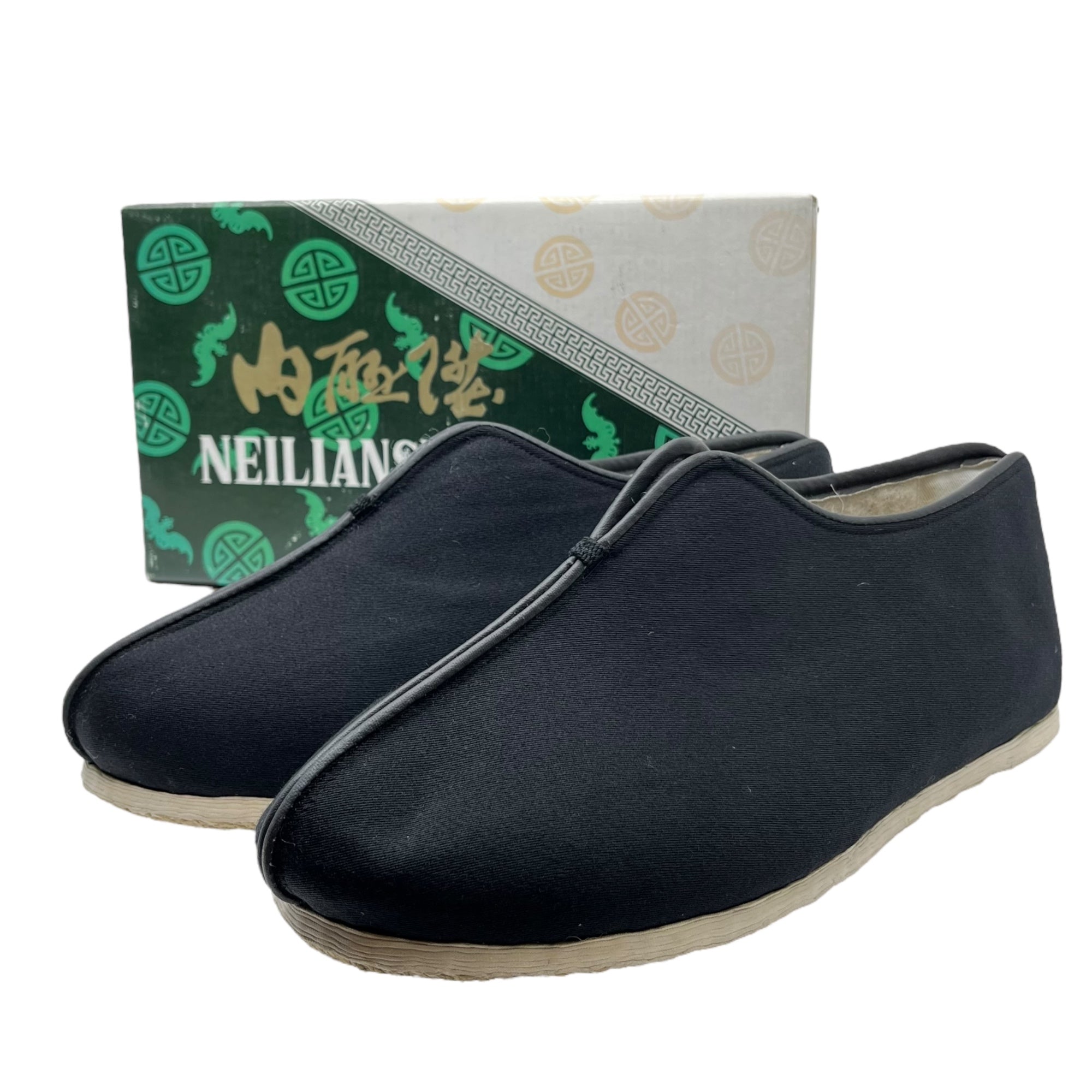 COMME des GARCONS HOMME PLUS(コムデギャルソンオムプリュス) 89AW VINTAGE kung fu shoes ヴィンテージ カンフーシューズ 川久保玲 80年代 稀少品 28.0cm ブラック