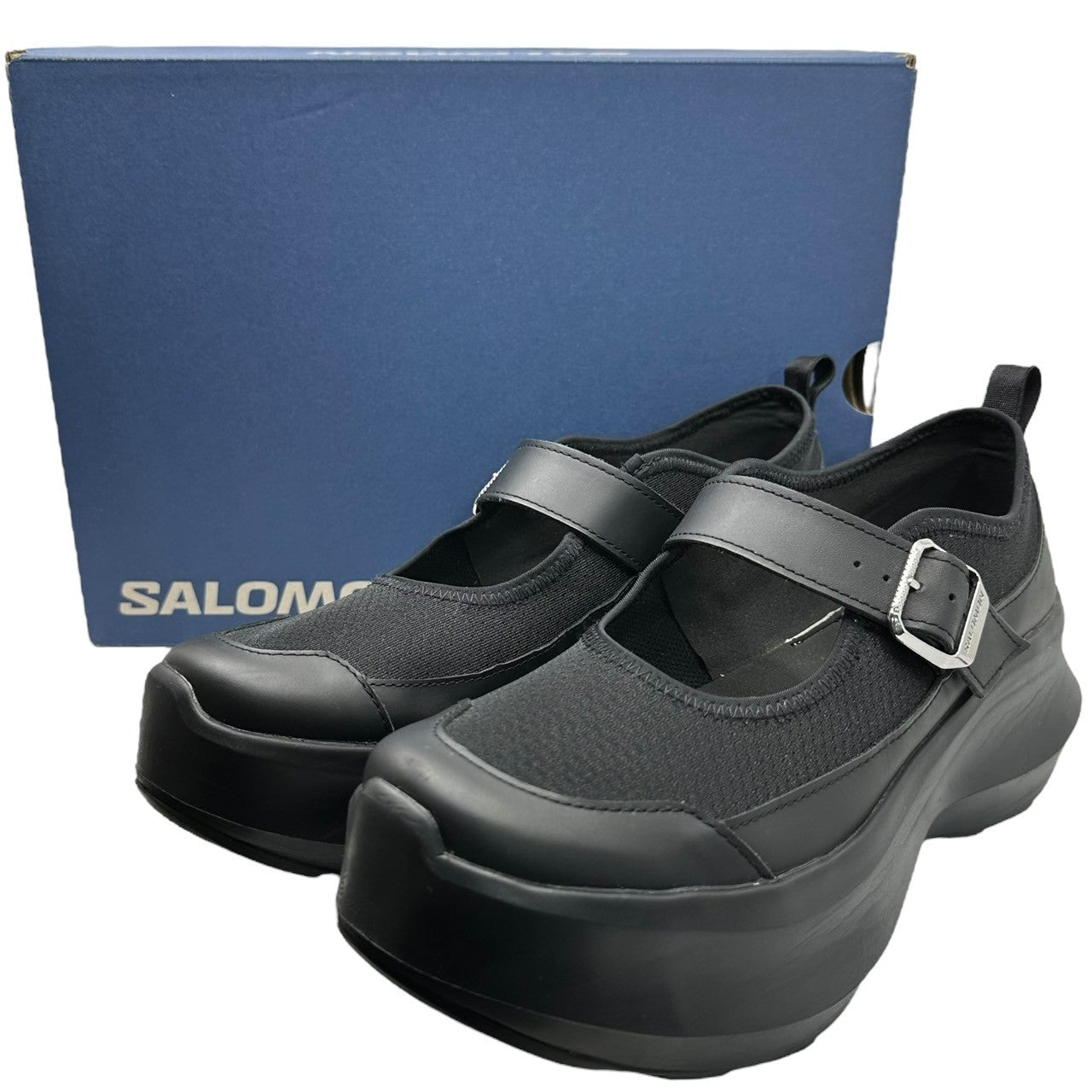 COMME des GARCONS × Salomon(コムデギャルソン × サロモン) CDG RX MARIE JEANNE PLATFOAM メリージェーン プラットフォーム シューズ 厚底 GO-K104 27.0cm ブラック