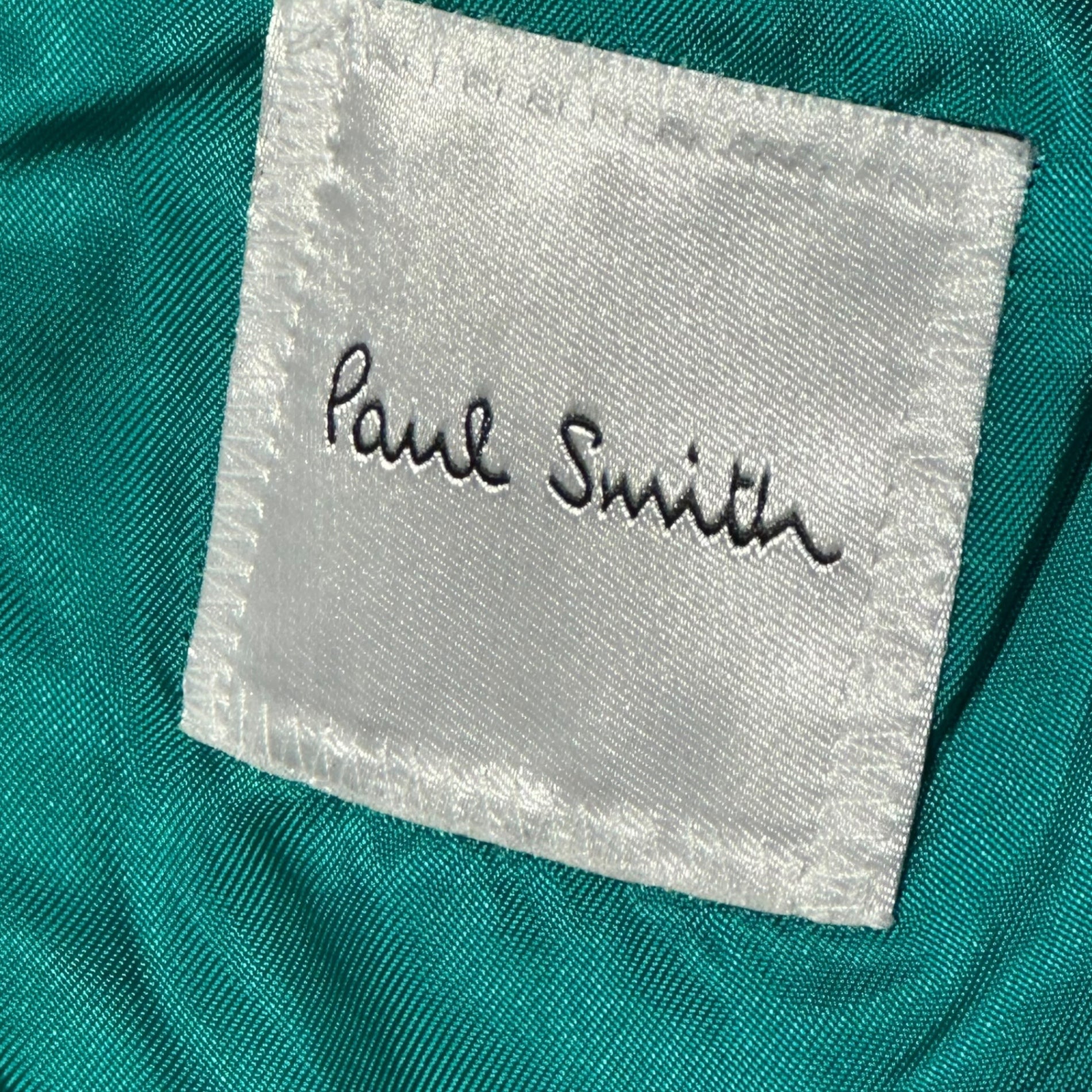 PAUL SMITH(ポールスミス) 18SS ZIP UP SHORT BLOUSON Artist Stripe Rib ジップアップ ショート ブルゾン アーティスト ストライプ リブ 183052 680RS M ネイビー ジャケット 参考定価55,000円(税込)