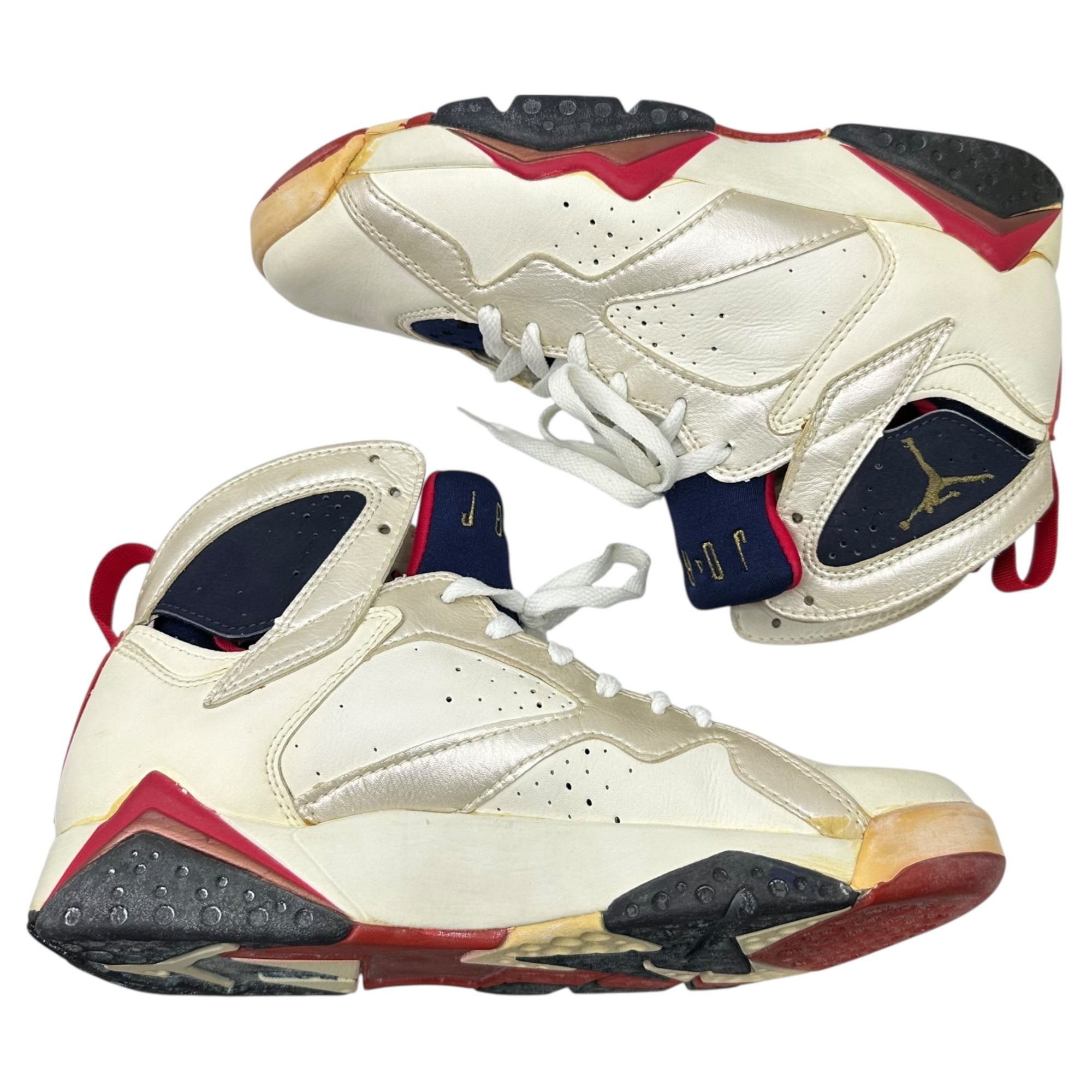 NIKE(ナイキ) NIKE(ナイキ) 1992 AIR JORDAN 7 OLYMPIC エアジョーダン 7 オリンピック 920406FT1 26cm ホワイト×ネイビー×レッド 1992年製 ヴィンテージ 箱付