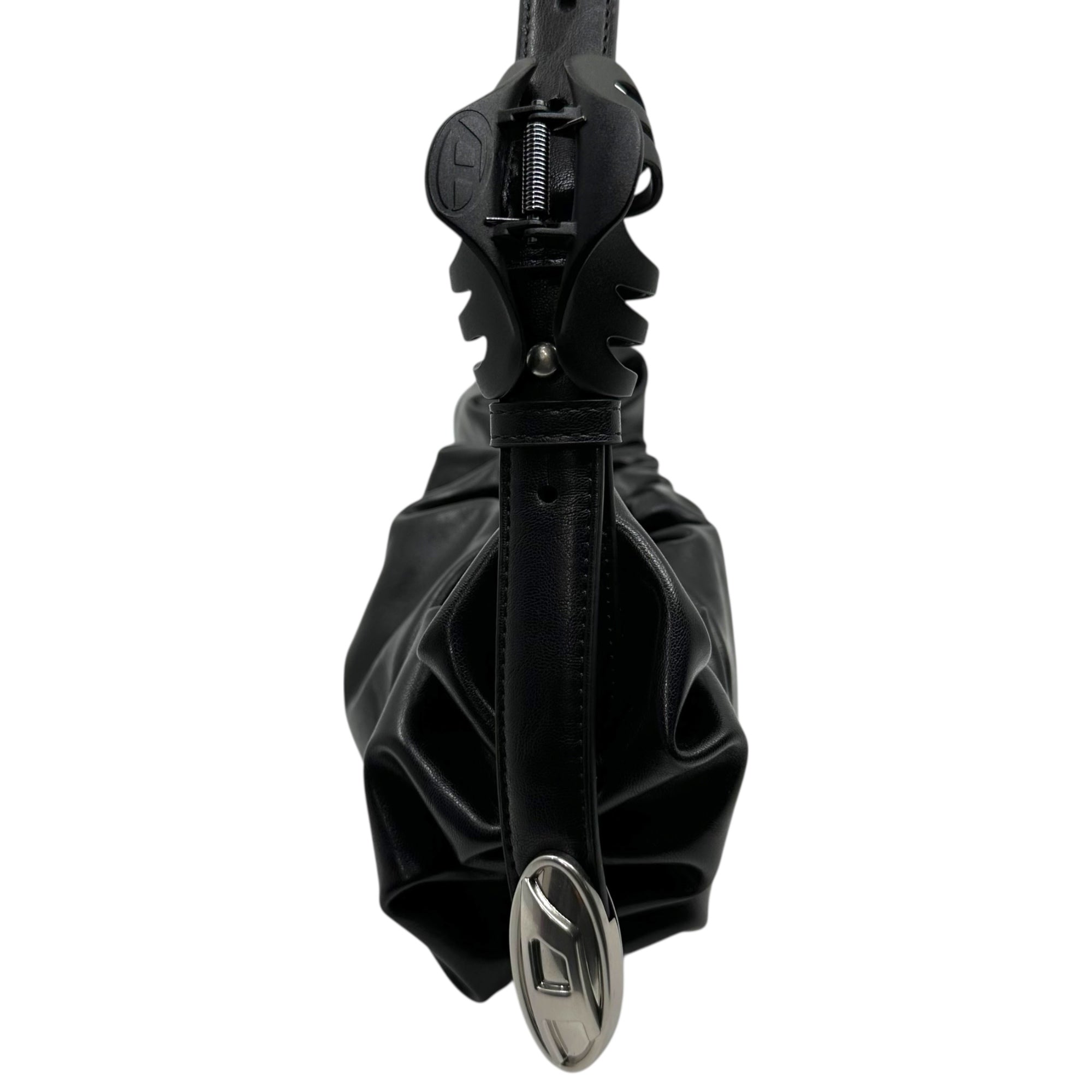 DIESEL(ディーゼル) Grab-D Hobo S ショルダー バッグ P8657 ブラック ワンショルダー ギャザー