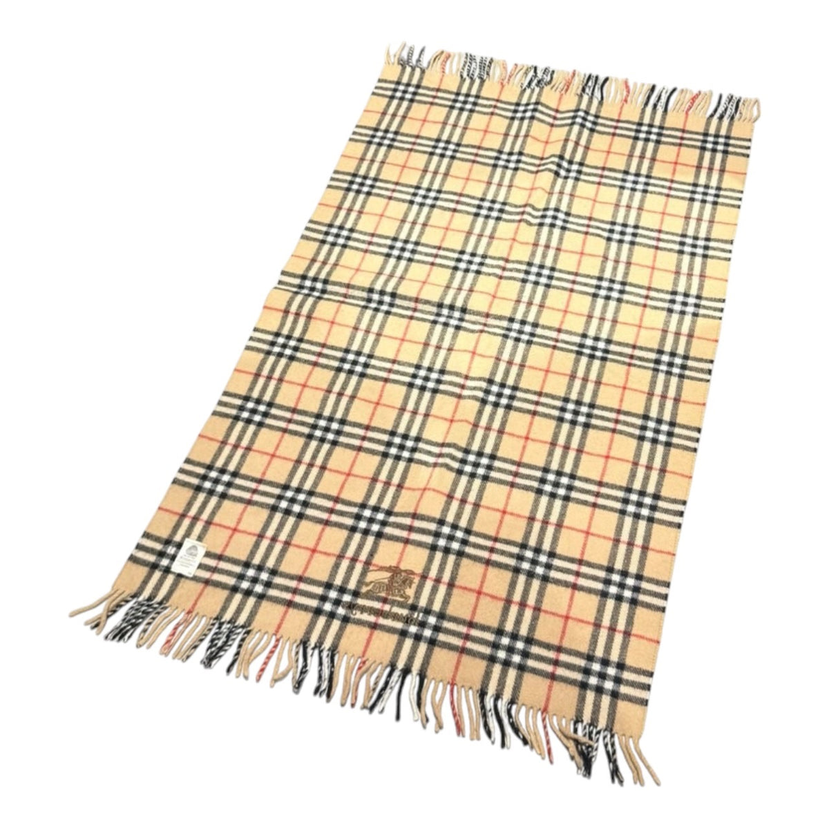 Burberry’s(バーバリーズ) Nova Check Wool Scarf ノヴァチェック ウール マフラー ベージュ