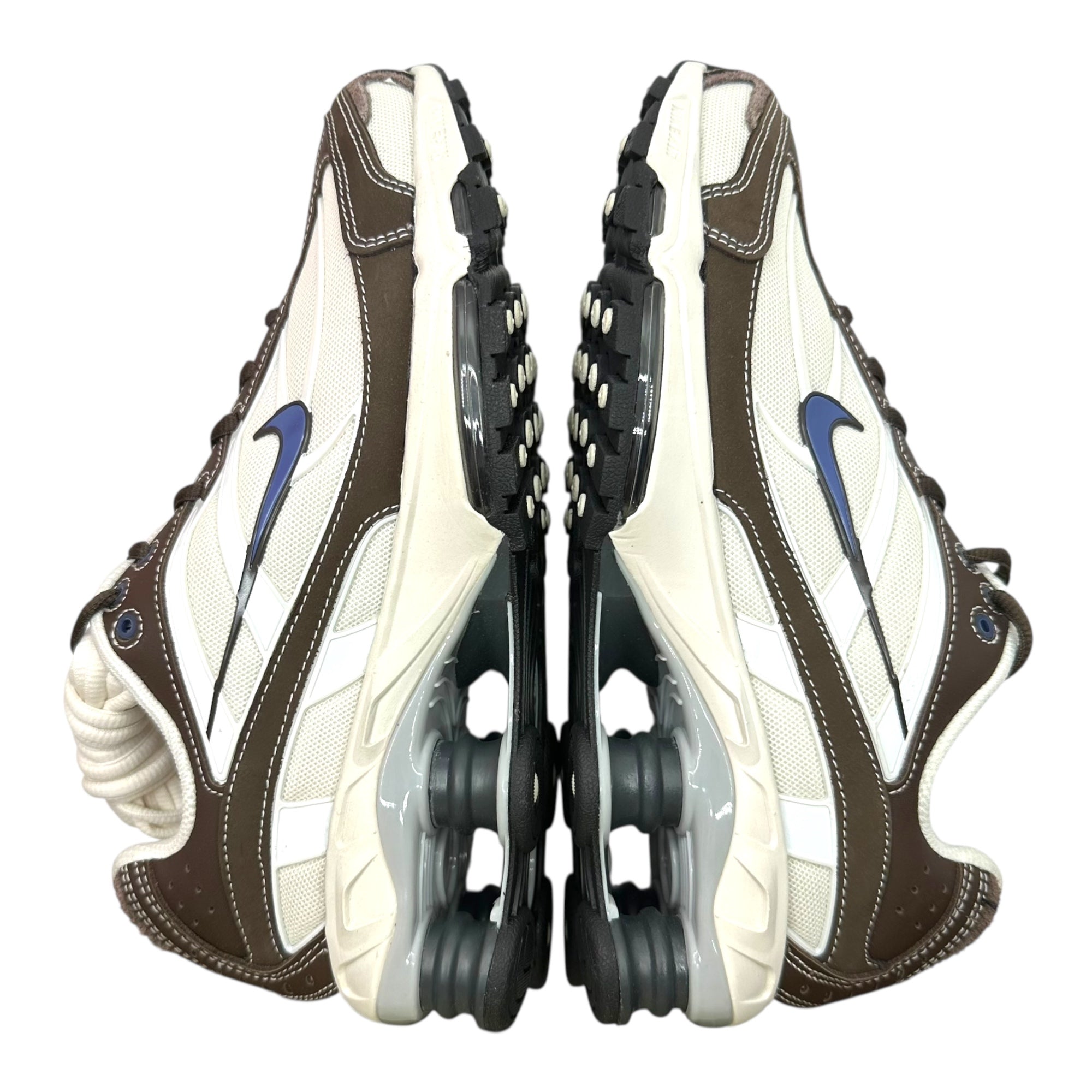 NIKE(ナイキ) Shox Ride 2 "Phantom and Baroque Brown" ショックス ライド 2 HV6349-200 25cm ホワイト×ブラウン ローカット スニーカー 箱付