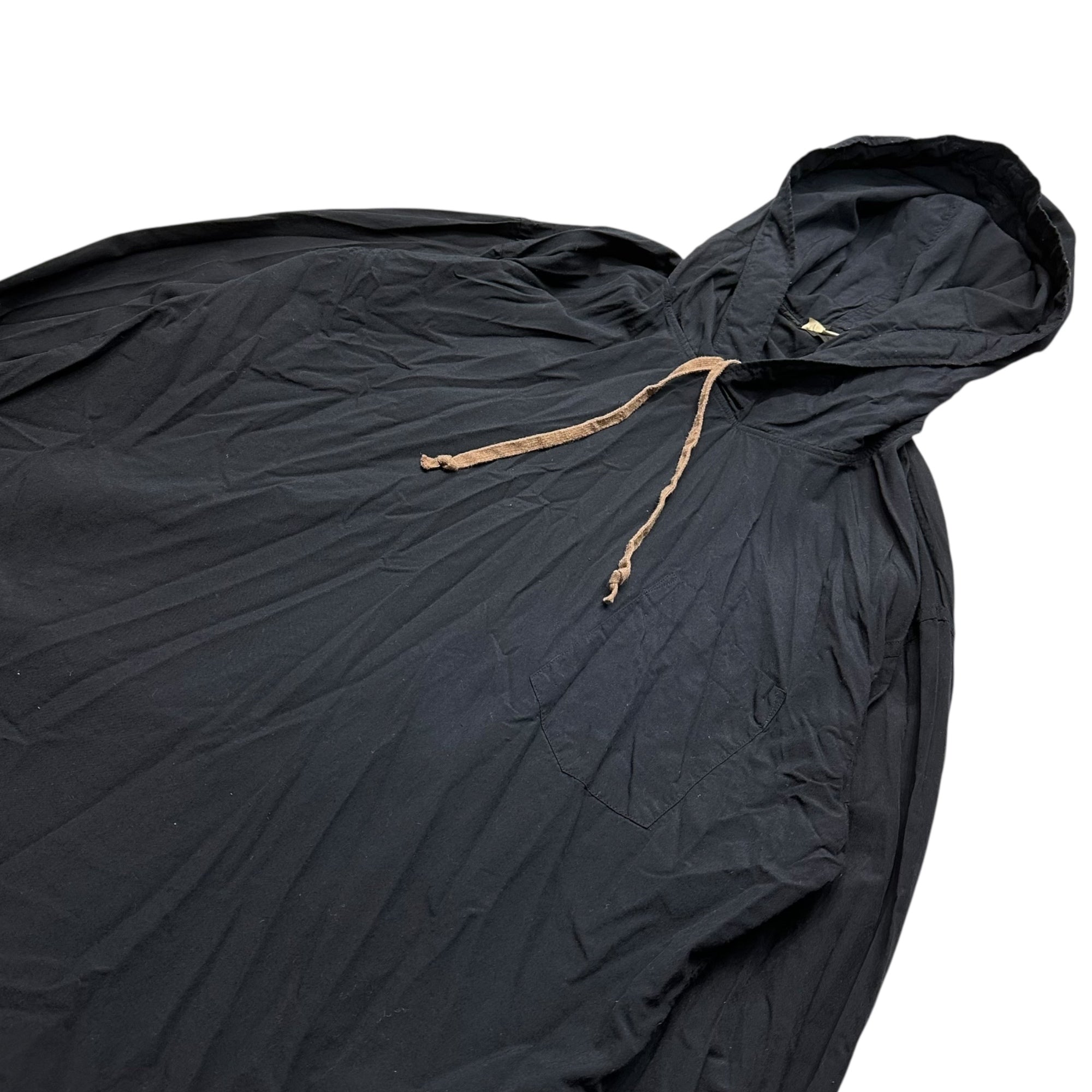 COMME des GARCONS HOMME DEUX(コムデギャルソンオムドゥ) 23SS Drawstring Hooded Pullover Shirt ドローコード フーデッド プルオーバー シャツ DK-B050 S ダークネイビー AD2022