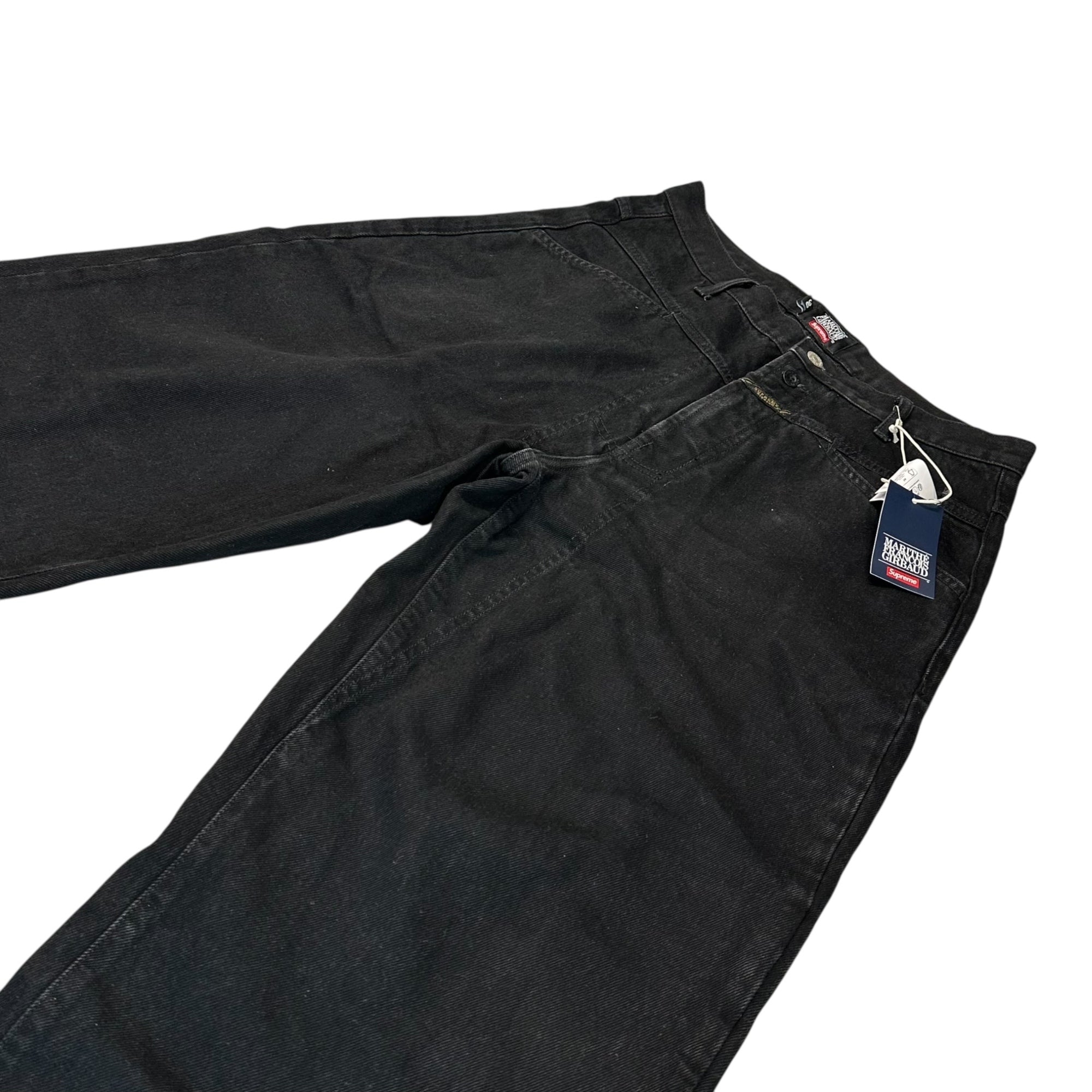 SUPREME(シュプリーム) 25SS Marithé + François Girbaud X-Seam Baggy Jean マリテ フランソワ ジルボー X-シーム バギー ジーンズ 30 ブラック ワイド デニム パンツ コラボ