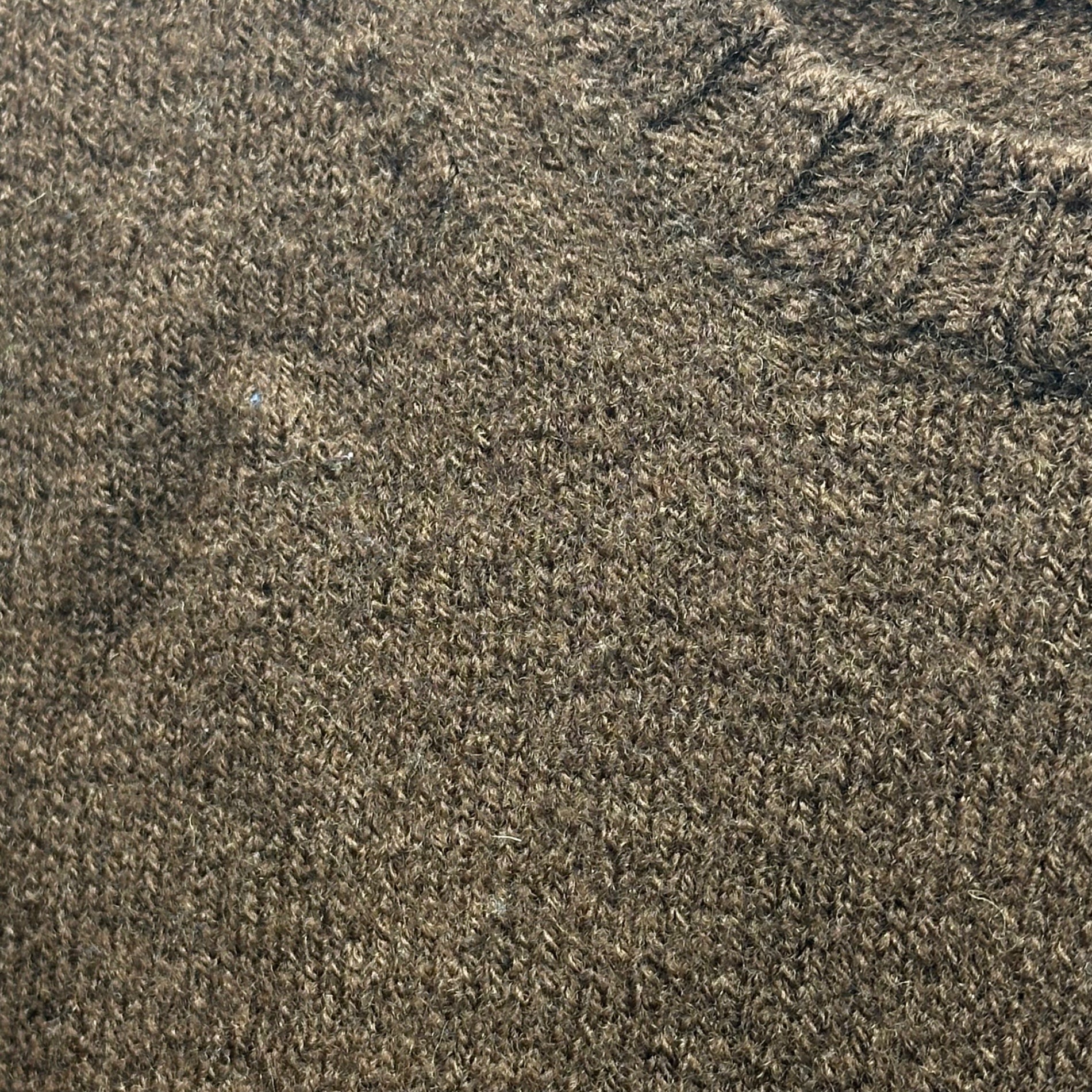 AURALEE(オーラリー) 18AW UNEVEN WOOL CORD P/O アンイーブン ウール コード プルオーバー ニット A8AP03WC 1(レディースM、メンズXXS程度) ブラウン