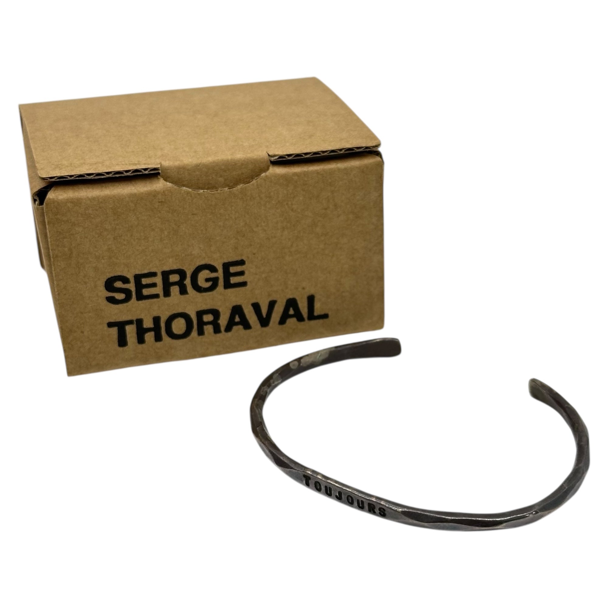 SERGE THORAVAL(セルジュトラバル) Toujours いつも バングル シルバー