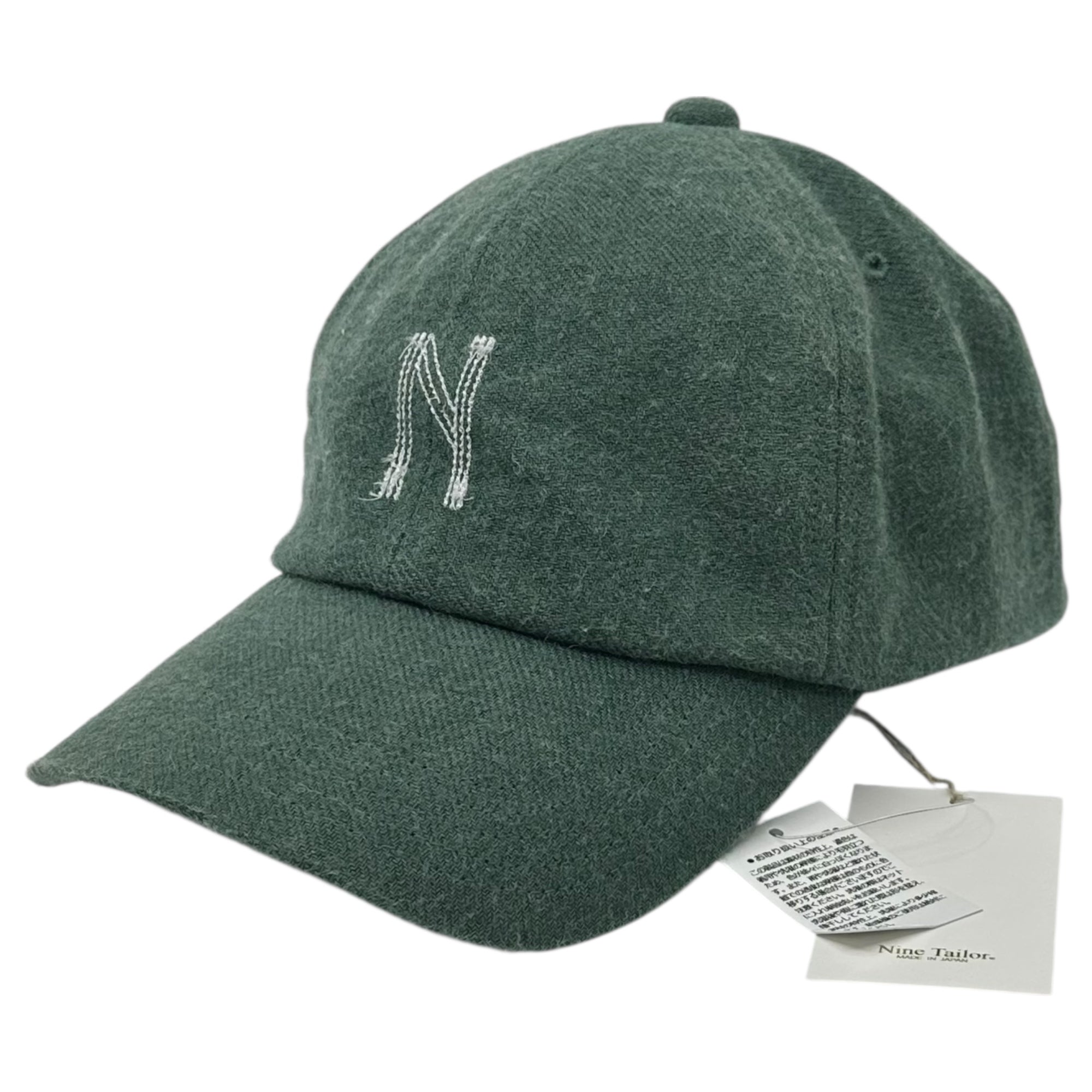 Nine Tailor(ナインテイラー) Roselle Cap ロゼール キャップ N-1207 FREE グリーン