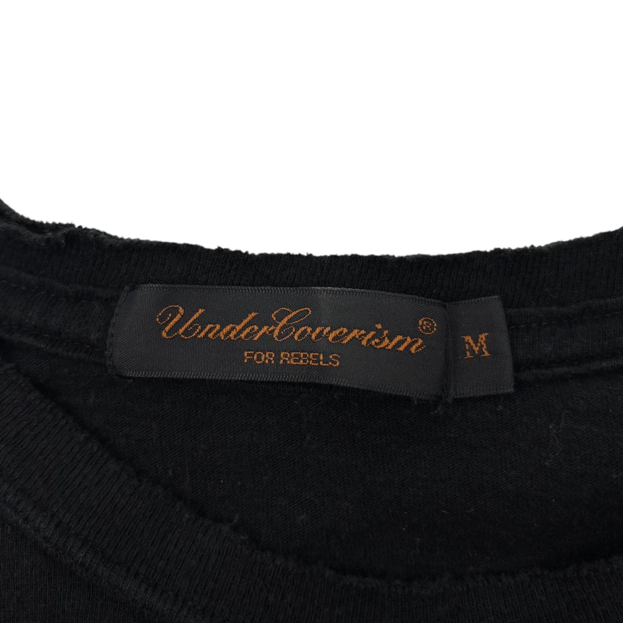 UNDERCOVERISM(アンダーカバイズム) 04SS languid period circle GIZ T-SHIRT ラングイット期 サークル ギズ Tシャツ アーカイブ M ブラック 稀少品