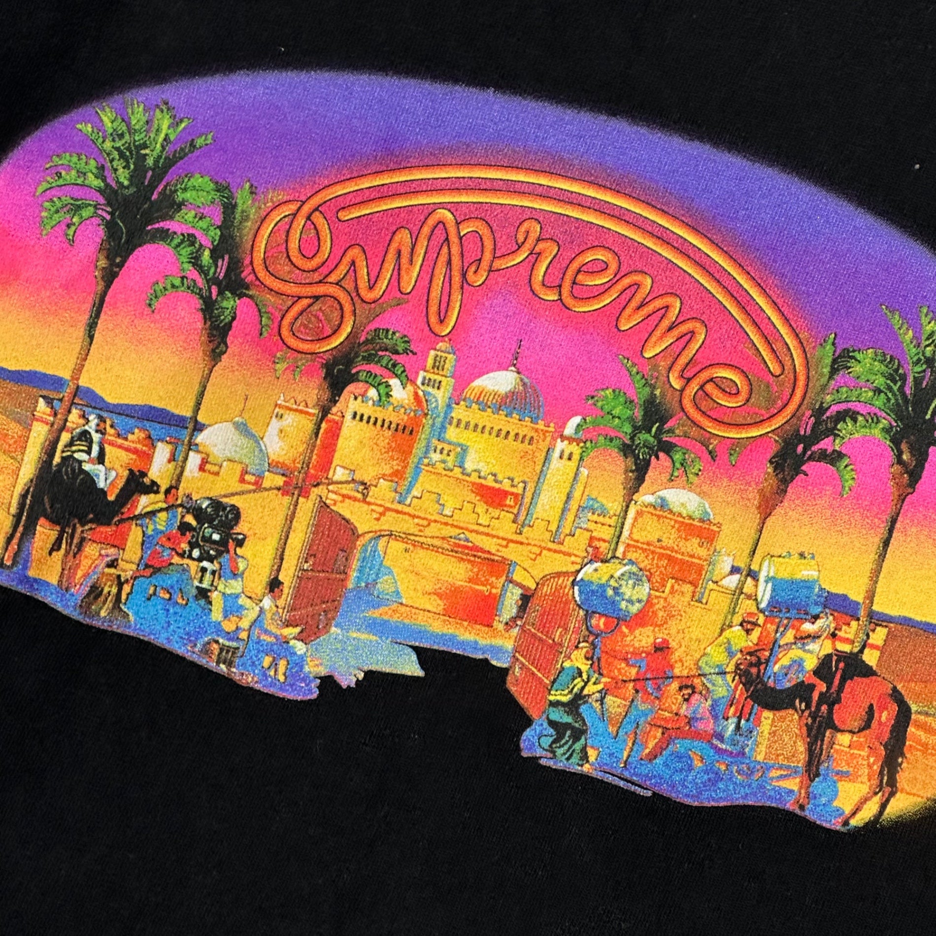 SUPREME(シュプリーム) 17SS MIRAGE TEE ミラージュ Tシャツ M ブラック