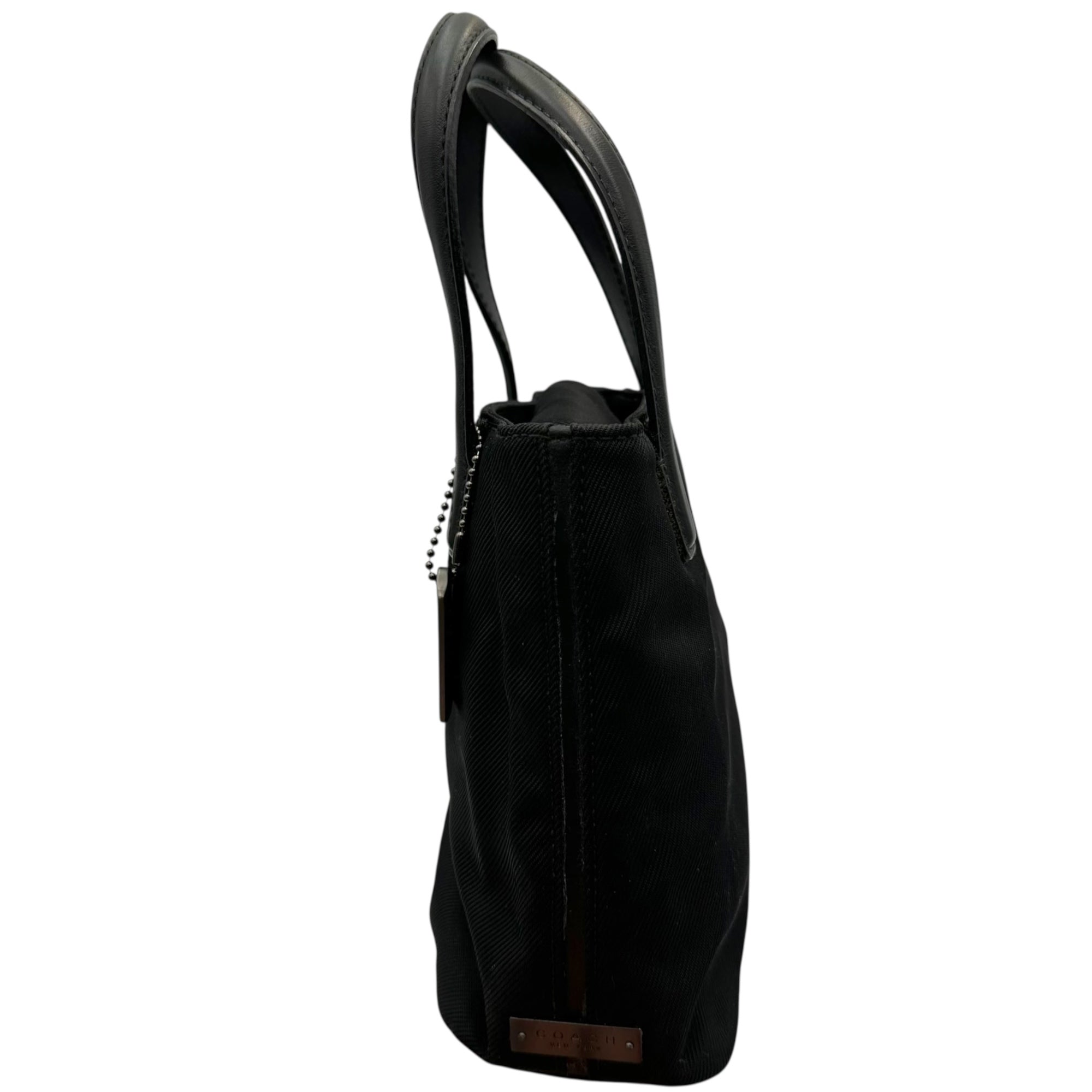 COACH(コーチ) Nylon Mini Handbag ナイロン ミニ ハンド バッグ F0J-8123 ブラック