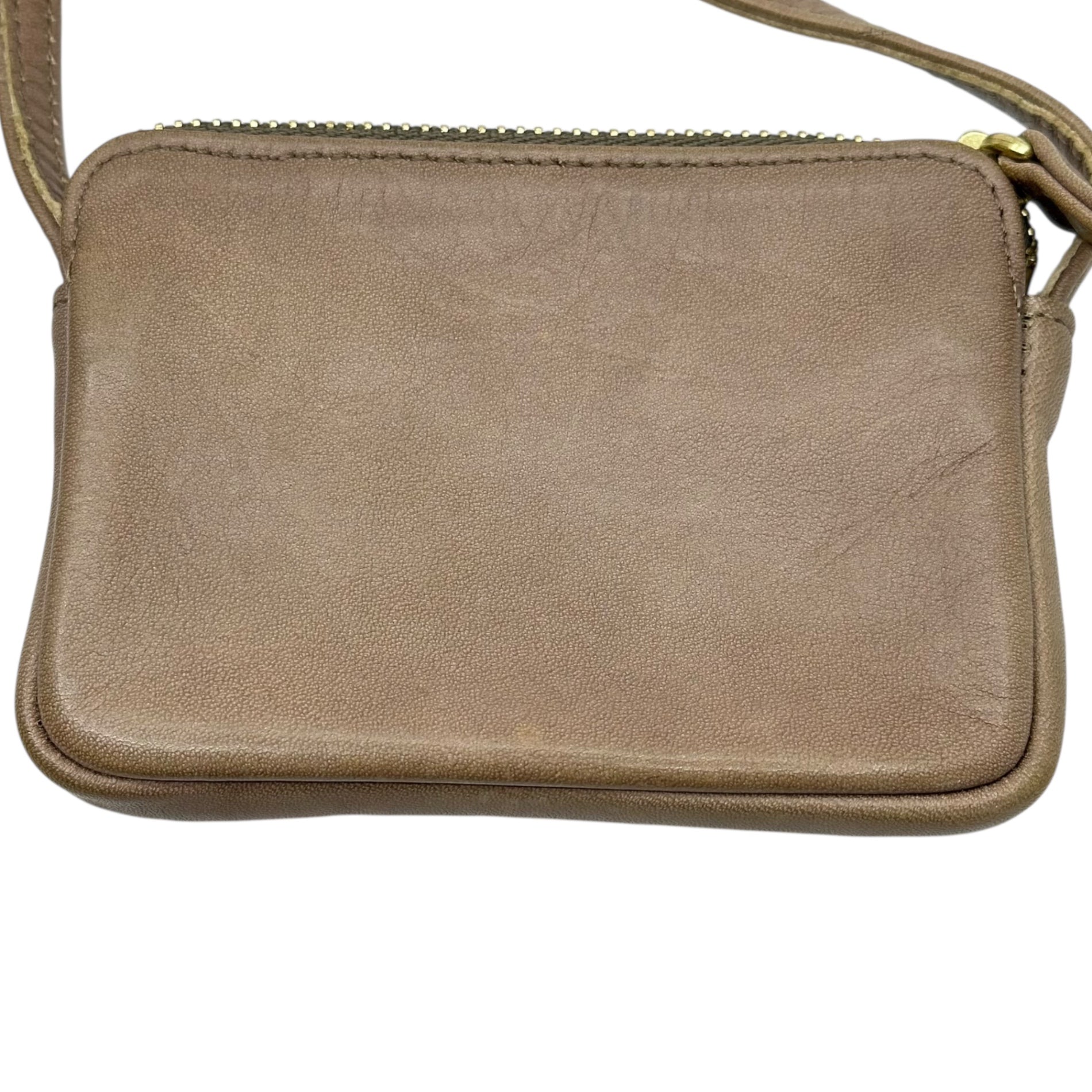 UNDERCOVERISM(アンダーカバーイズム) Leather shoulder wallet レザー ショルダー ウォレット ベージュ 財布 コインケース ミニ バッグ