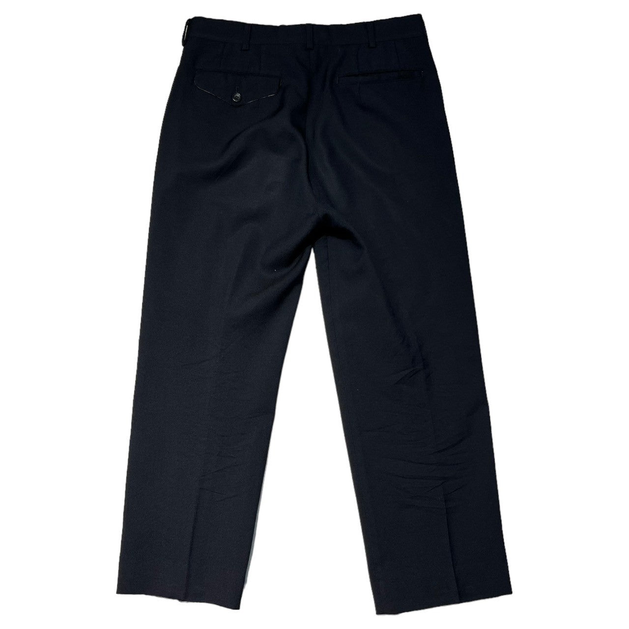 COMME des GARCONS HOMME DEUX(コムデギャルソンオムドゥ) 10AW cropped wool slacks クロップド ウール スラックス DF-P001 S ブラック AD2010