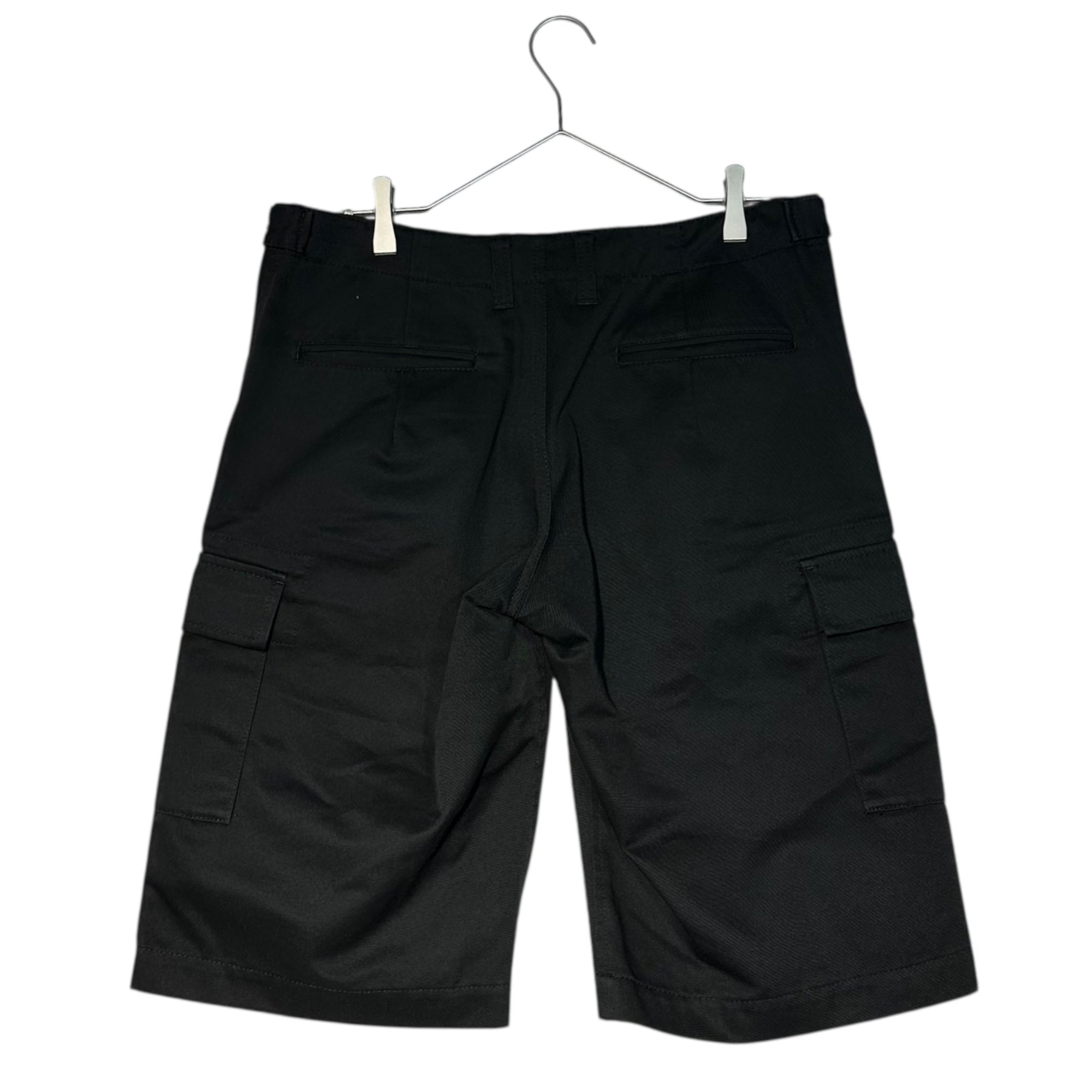 tricot COMME des GARCONS(トリココムデギャルソン) 10SS Poly-cotton cargo shorts ポリコットン カーゴ ハーフパンツ TE-P022 M ブラック AD2009