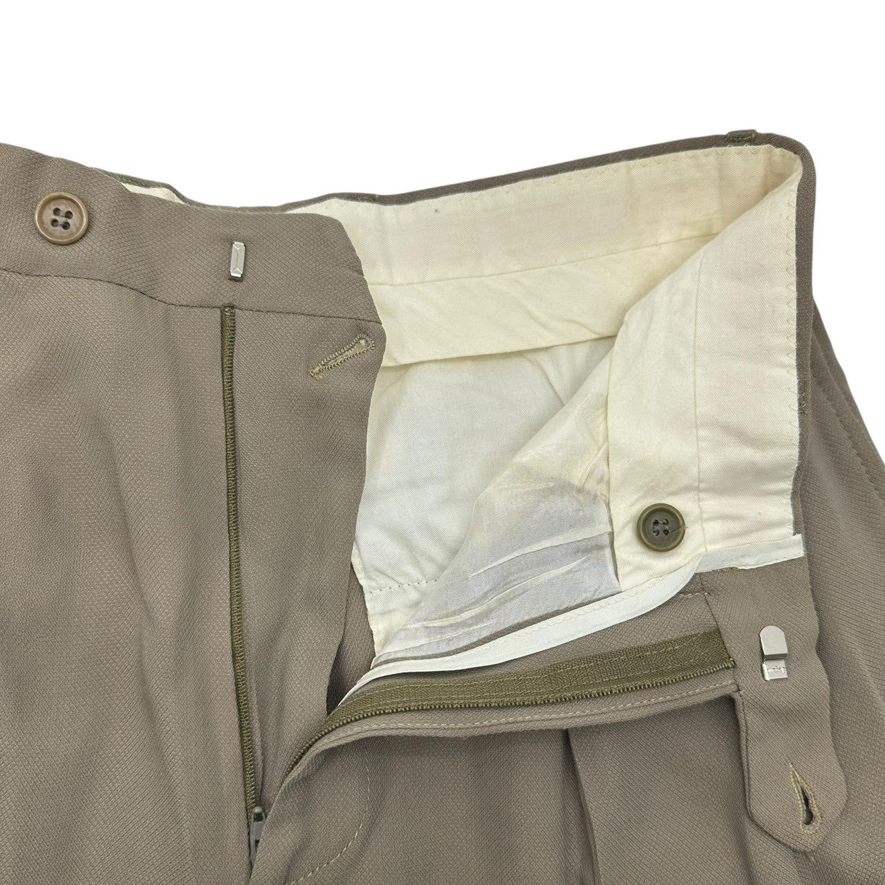 GIORGIO ARMANI(ジョルジオアルマーニ) 90's Setup Suits セットアップ スーツ 46(M程度) ベージュ テーラード ジャケット スラックス 90年代 ヴィンテージ