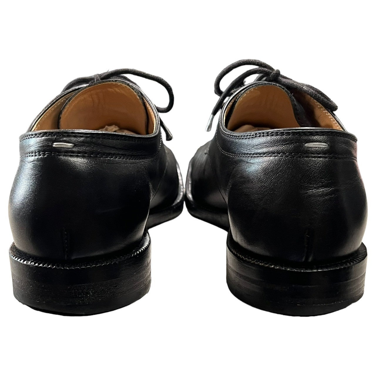 MAISON MARGIELA(メゾンマルジェラ) Tabi lace up shoes 足袋 レースアップシューズ S34WQ0021 SIZE 38(24.0~25.0cm程度) ブラック 革靴 ドレスシューズ