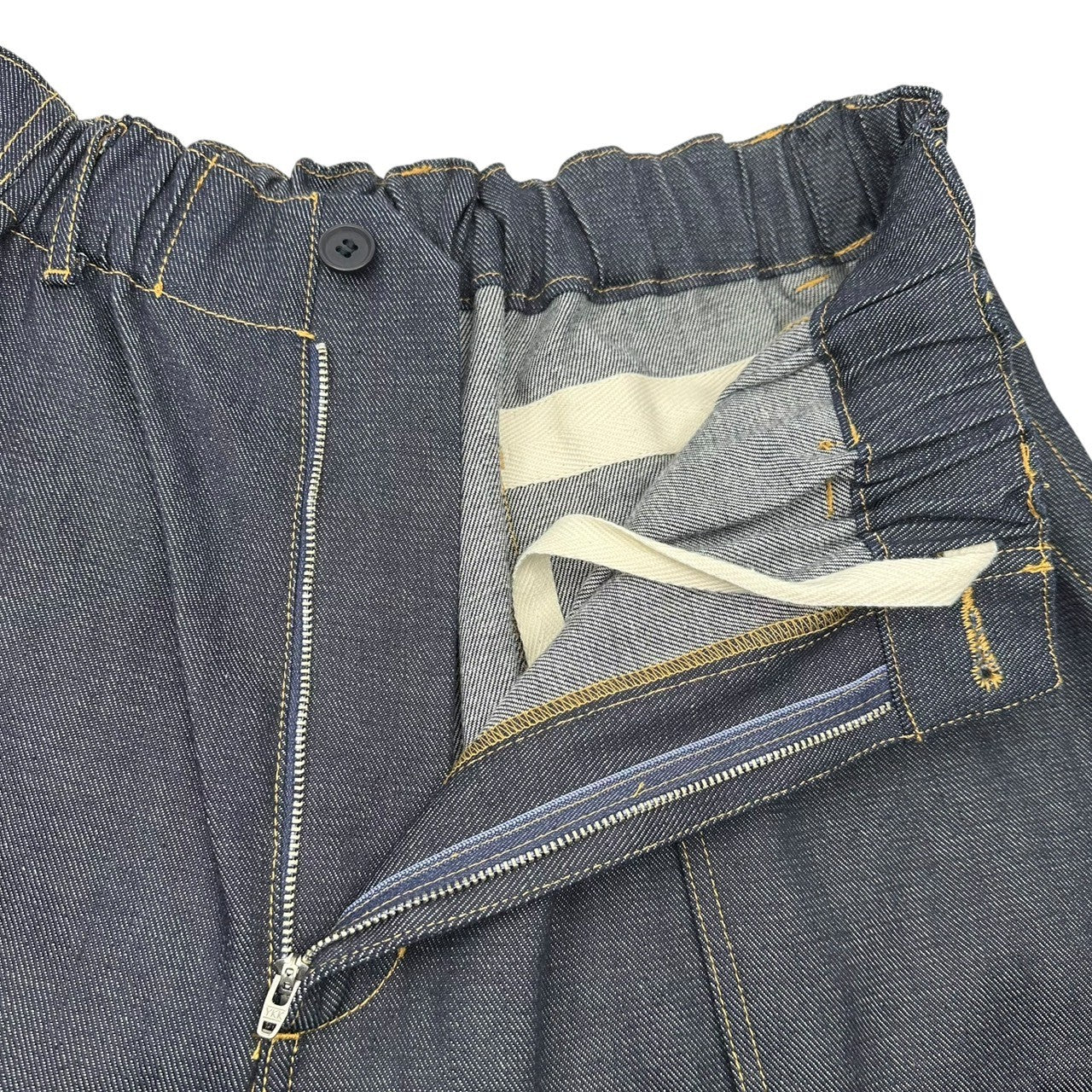 is-ness(イズネス) 25SS BALLOON BAKER PANTS バルーン ベイカー パンツ デニム 1006SSBALOONPT01 M インディゴ 完売商品