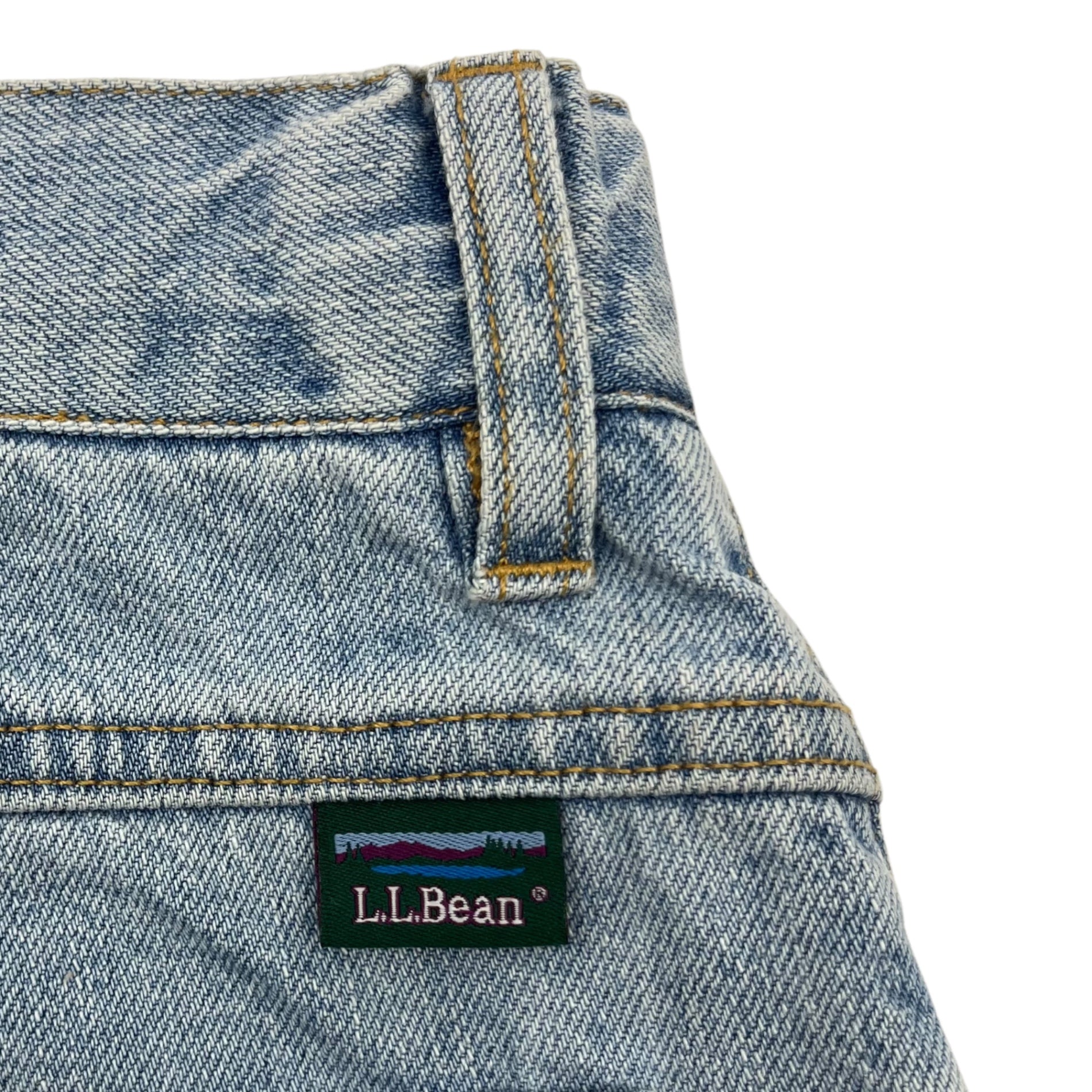 L.L.BEAN(エルエルビーン) Dexter Comfort Waist Jeans デクスター コンフォート ウエスト ジーンズ 3475-3045 L ライトインディゴ 参考定価¥17,600 デニム パンツ ウォッシュ テーパード ワイド