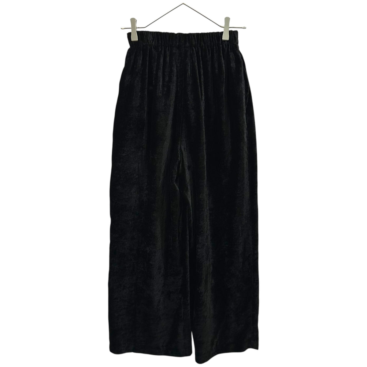 robe de chambre COMME des GARCONS(ローブドシャンブルコムデギャルソン) 1993AW Velvet easy pants ベルベット イージー パンツ RP-040020 FREE ブラック AD1993 90's 90年代 ベロア