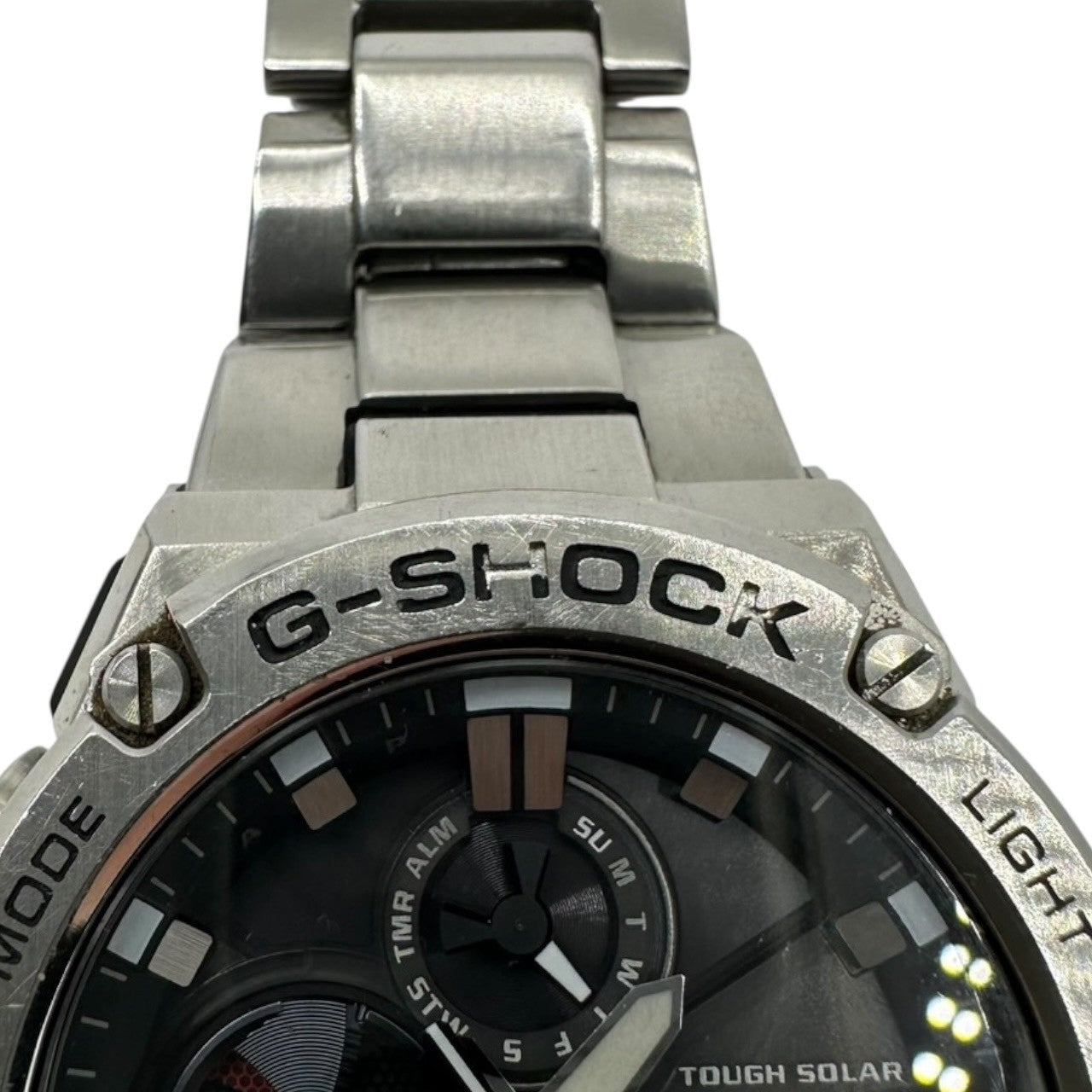 CASIO(カシオ) G-SHOCK G-STEEL Bluetooth 腕時計 GST-B100-1AJF シルバー