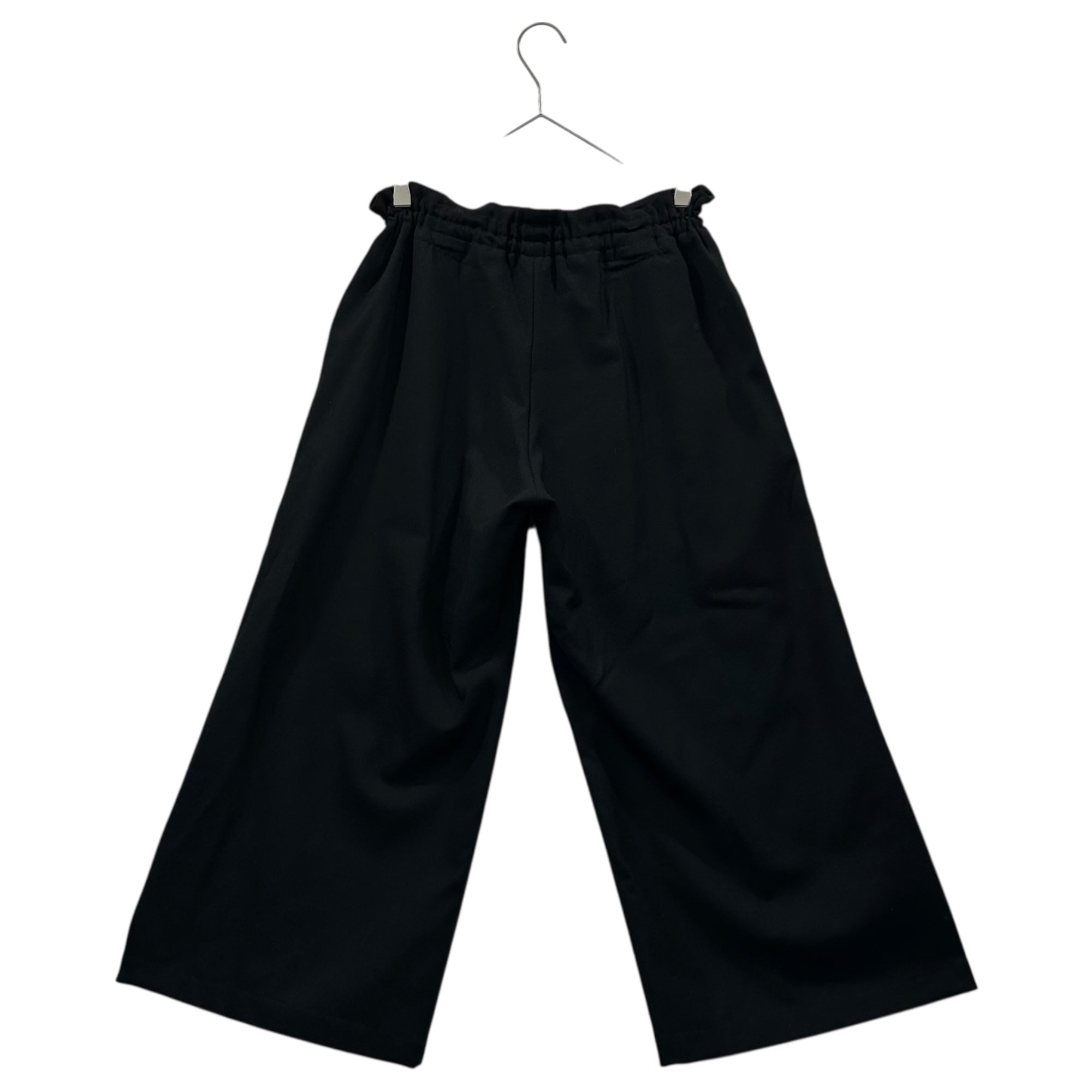 Y's(ワイズ) 00's Wool Cropped Easy Pants ウール クロップド イージー パンツ YO-P40-157 1(S程度) ブラック ヨウジヤマモト