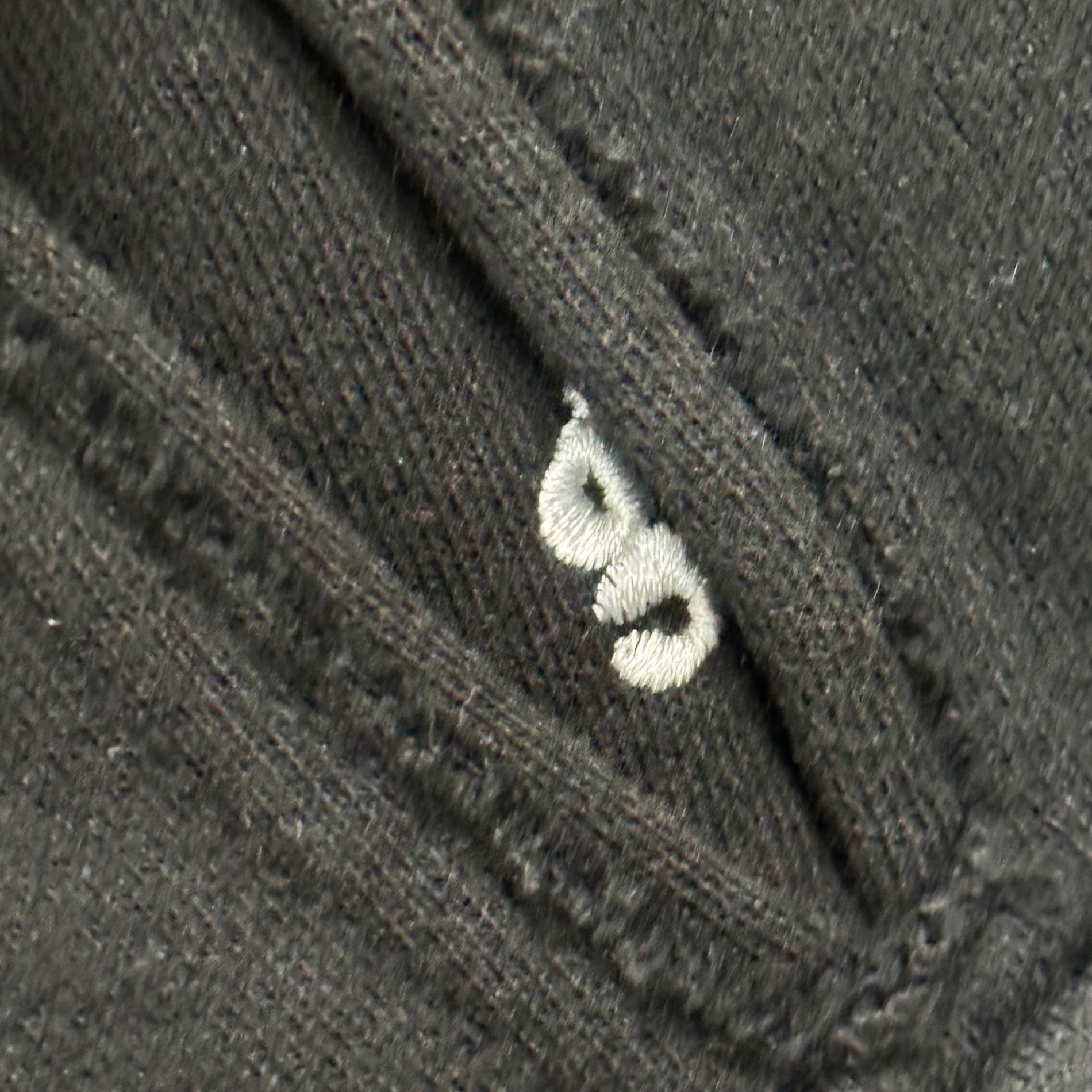 GOODENOUGH(グッドイナフ) 90's~00's LOGO SWEAT P COAT ロゴ 刺繍 スウェット P コート M ブラック