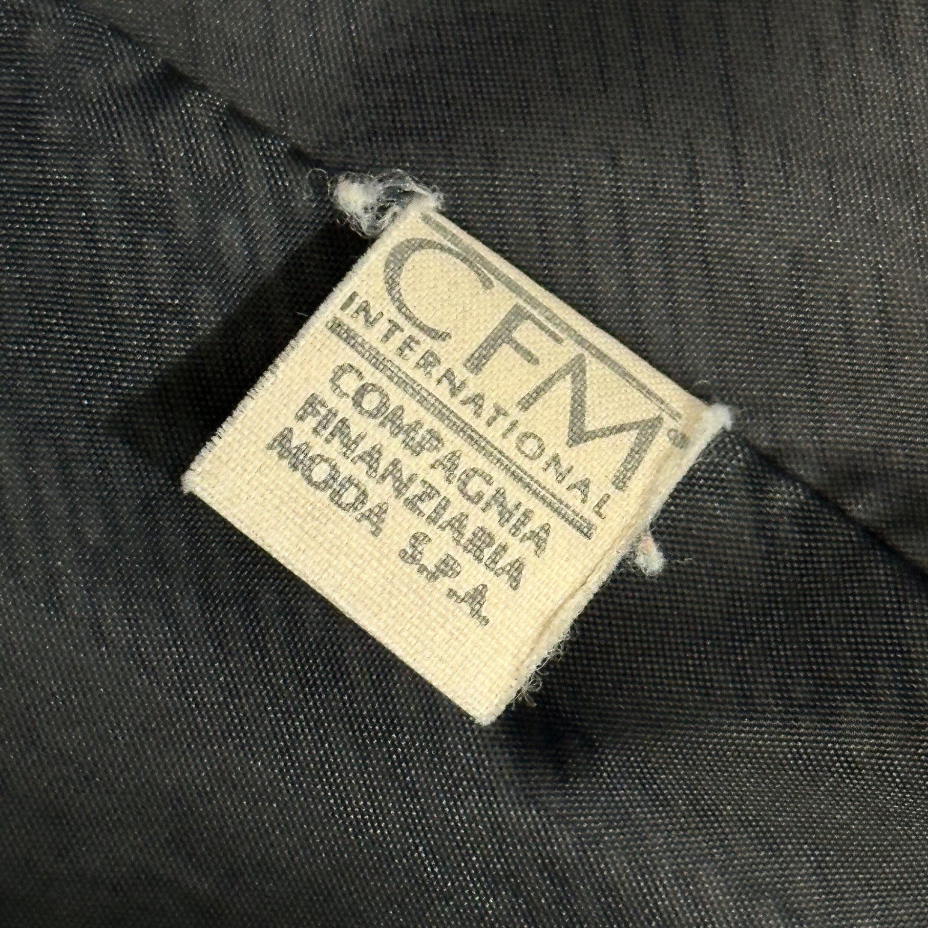 CLOSED(クローズド) 1980's ITALY MADE Shadow Block Check Blazer シャドー ブロック チェック テーラード ジャケット 32(L程度) ネイビー 80年代 MARITHE FRANCOIS GIRBAUD前身ブランド