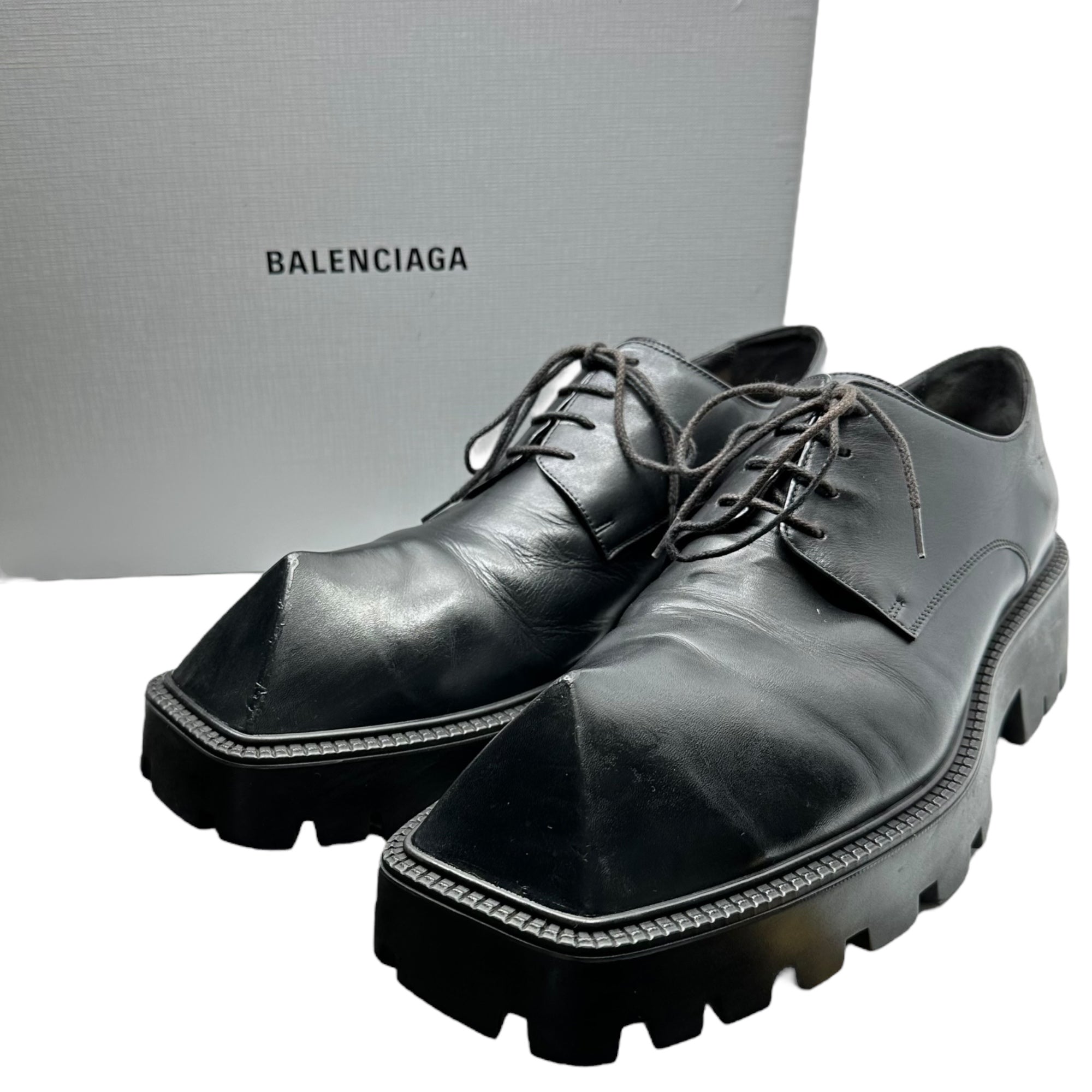 BALENCIAGA(バレンシアガ) Rhino リノ ダービー シューズ 656977 44 