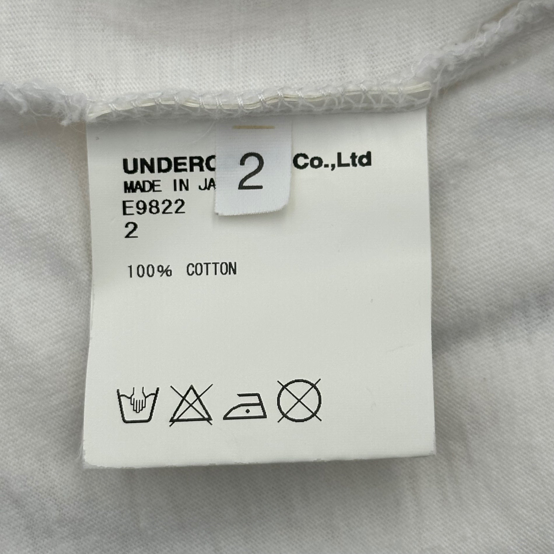UNDERCOVERISM(アンダーカバイズム) 2010SS Anarchy HumanGraphic Tee アナーキー ヒューマン グラフィック Tシャツ E9822 2 ホワイト アナーキー