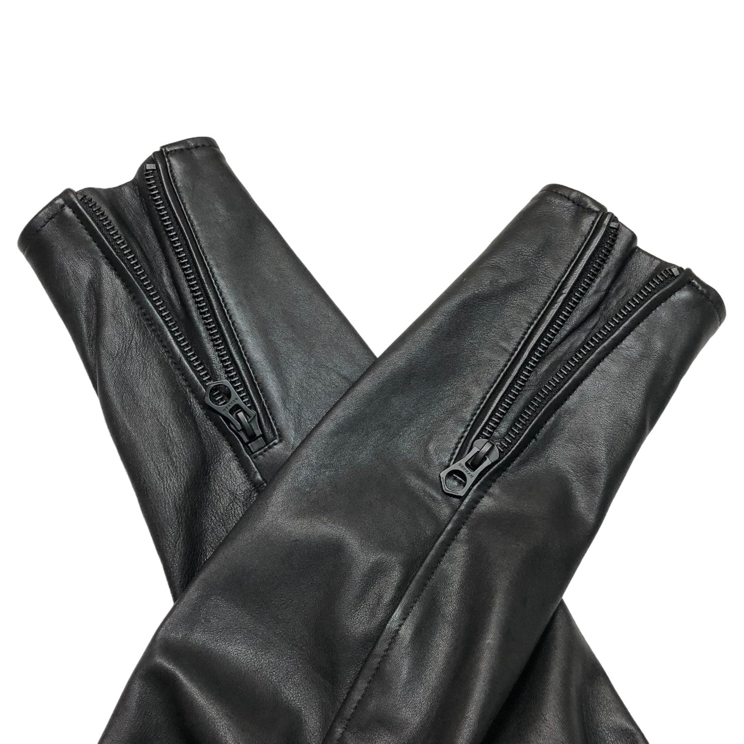 DENHAM(デンハム) レザー ダブル ライダース ジャケット 852.788.022 801 M ブラック