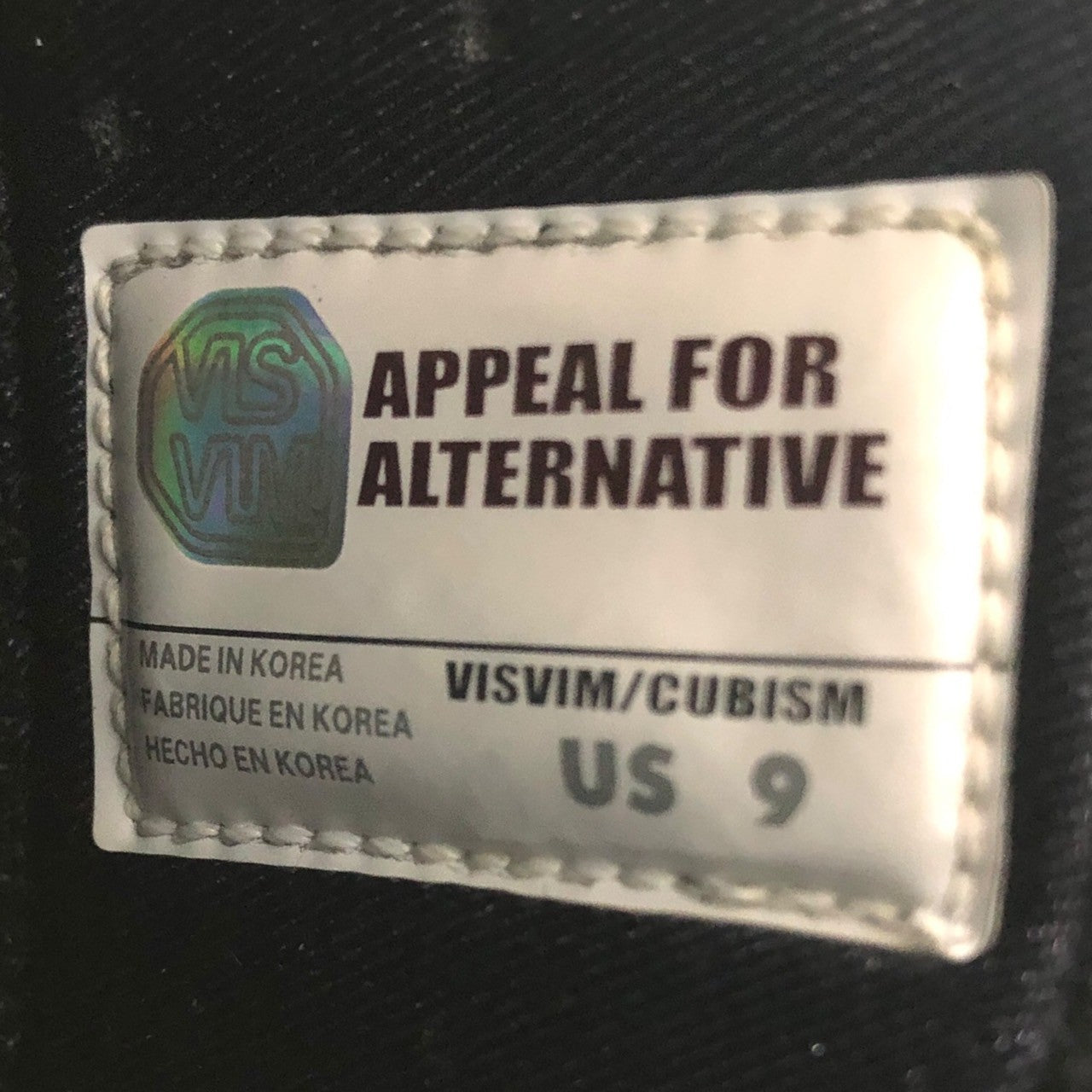 GOOD ENOUGH × VISVIM(グッドイナフ×ビズビム/ヴィズヴィム) POLKE ポルケ チャッカー スニーカー ヌバック 9 ブラック SPLIT 箱付