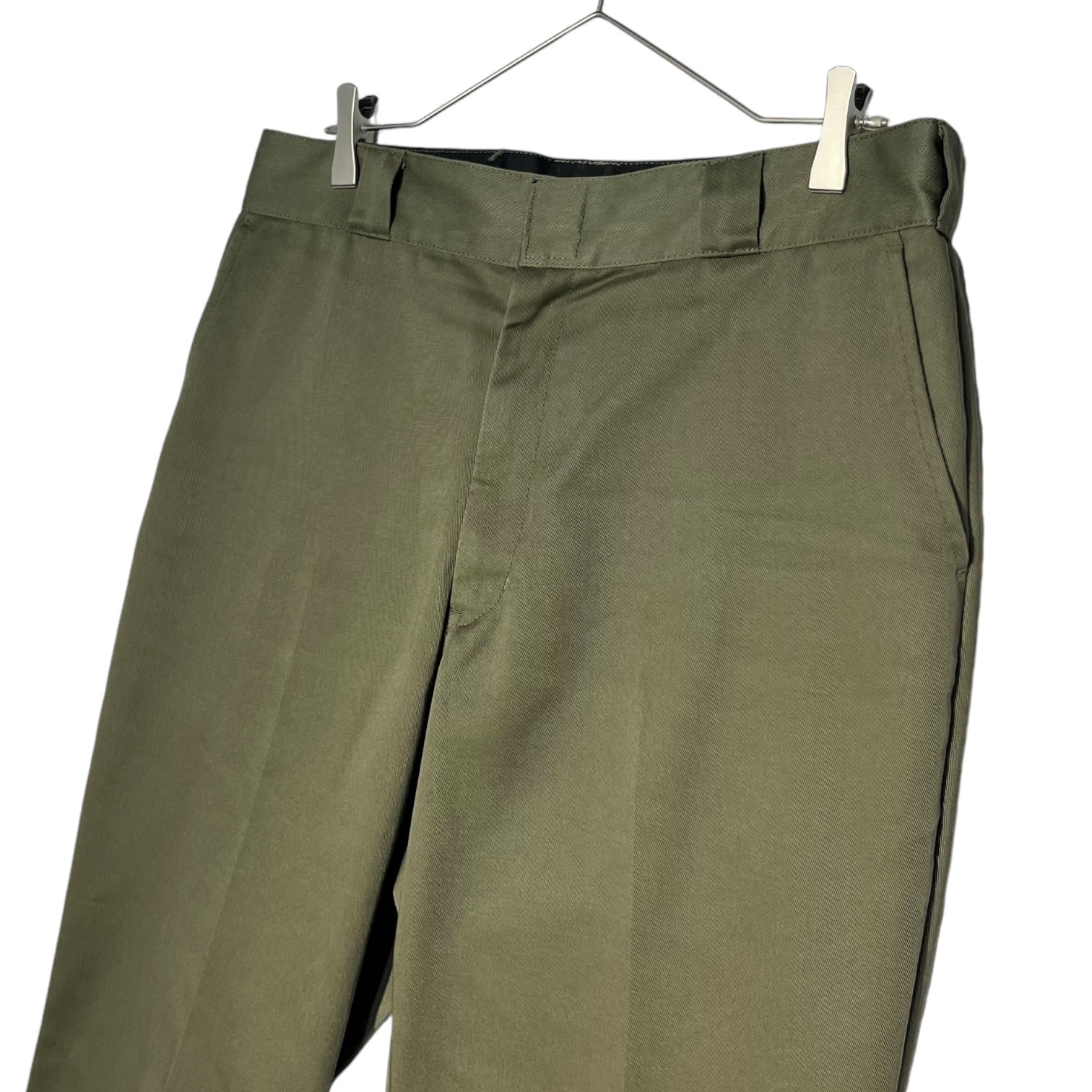 TOGA ARCHIVES×Dickies(トーガアーカイブス×ディッキーズ) Flare pants ウエスタン メタル スタッズ ワーク フレア パンツ TC12-FF510 48 カーキ