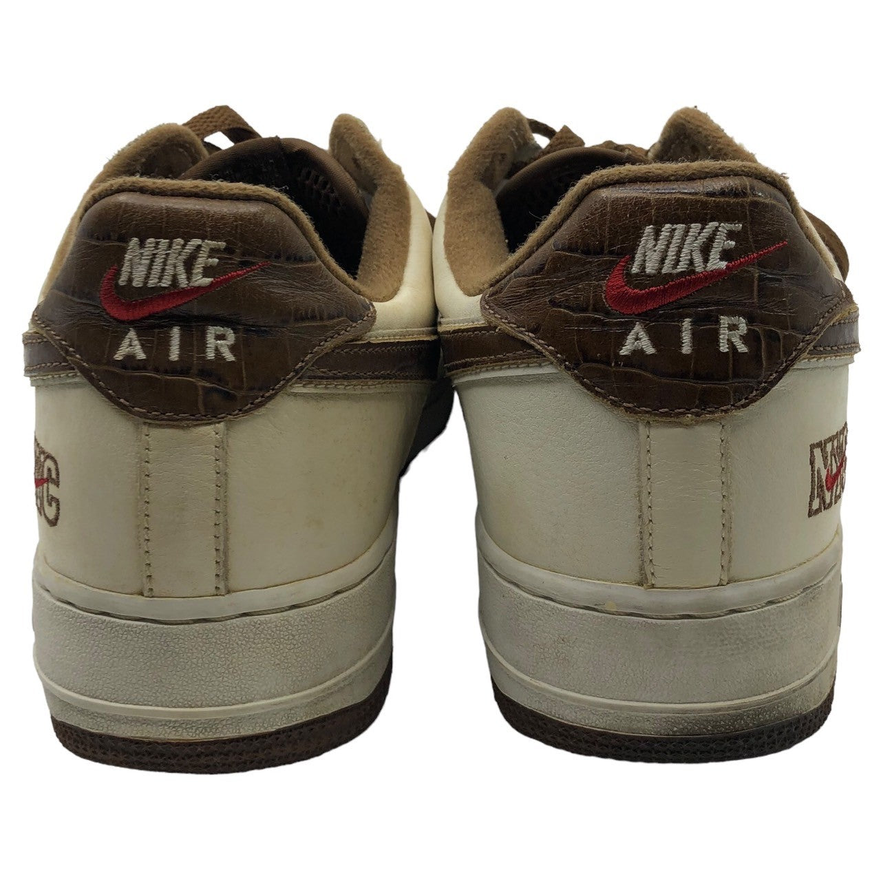 NIKE(ナイキ) 2003's AIR FORCE 1 LOW NYC エアフォース ワン 306509-121 28.5cm ホワイト×ブラウン