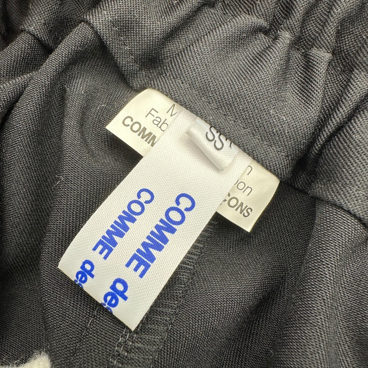 COMME des GARCONS COMME des GARCONS(コムデギャルソンコムデギャルソン) 2009SS Wool Sarouel Shorts ウール サルエル ショーツ RU-P081 SS ブラック AD2008 00s アーカイブ 男性着用可能